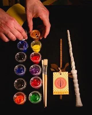 Half term is just around the corner &amp; we have the perfect solution for at home entertainment....our DIY kits!⠀
⠀
Paint your own magic wand (pictured), DIY wizard lamp &amp;/or our young wizards survival kit!⠀
⠀
All available via our online shop! https://shop.thecauldron.io/⠀
⠀
#retail #halfterm #kidsactivities #athomefun #diy #project #magicalgifts