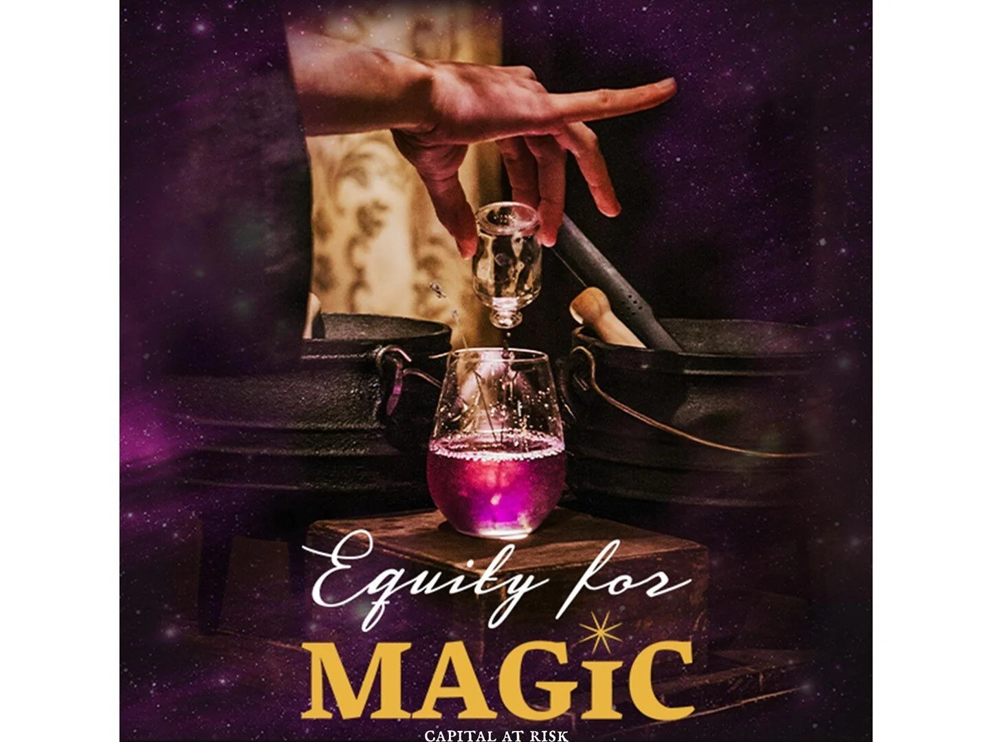 Just 6 days until Equity for Magic goes live! 🥳⠀
⠀
Register you interest today to find out more when we launch! Become an owner. 🦄⠀
⠀
Link in bio! ✨⠀
⠀
#equityformagic #investment #ownalittlebitofmagic #investinmagic #investmentcampaign #thecauldron #wizardexploratorium #campaign #register #launch⠀
⠀
This promotion does not constitute investment advice. Capital at risk.