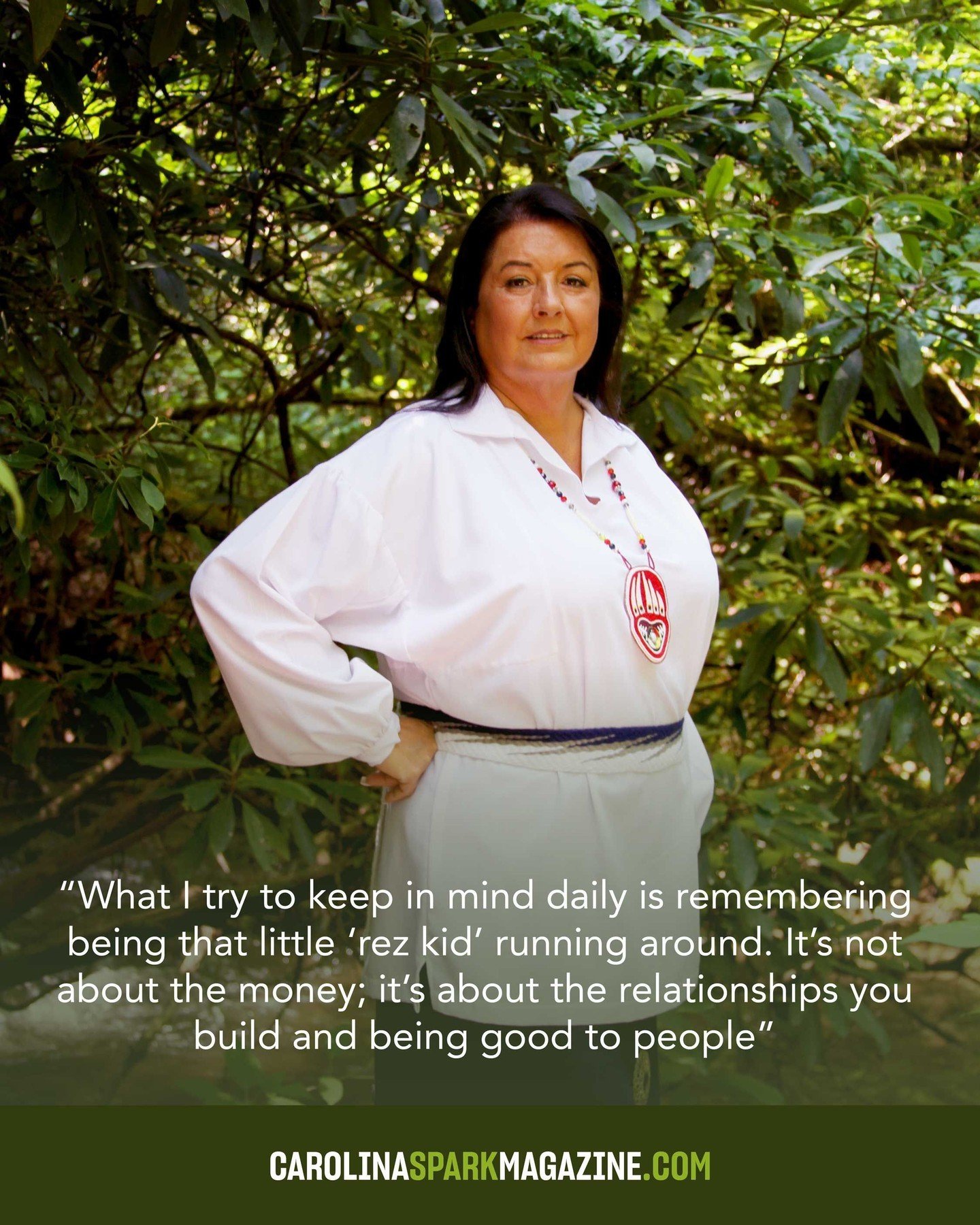 Collette Coggins is not just a business owner; she is a trailblazer! As a Native American woman entrepreneur, she has paved the way for others in her community and beyond! Her journey from the Qualla Boundary in Cherokee, North Carolina, to being the