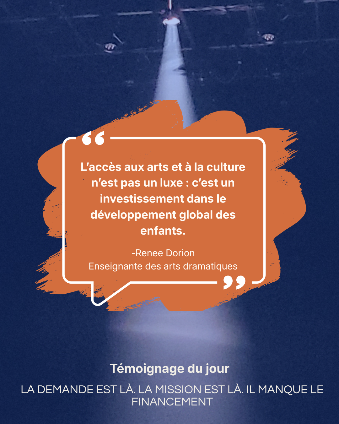 L’accès à la culture n’est pas un luxe