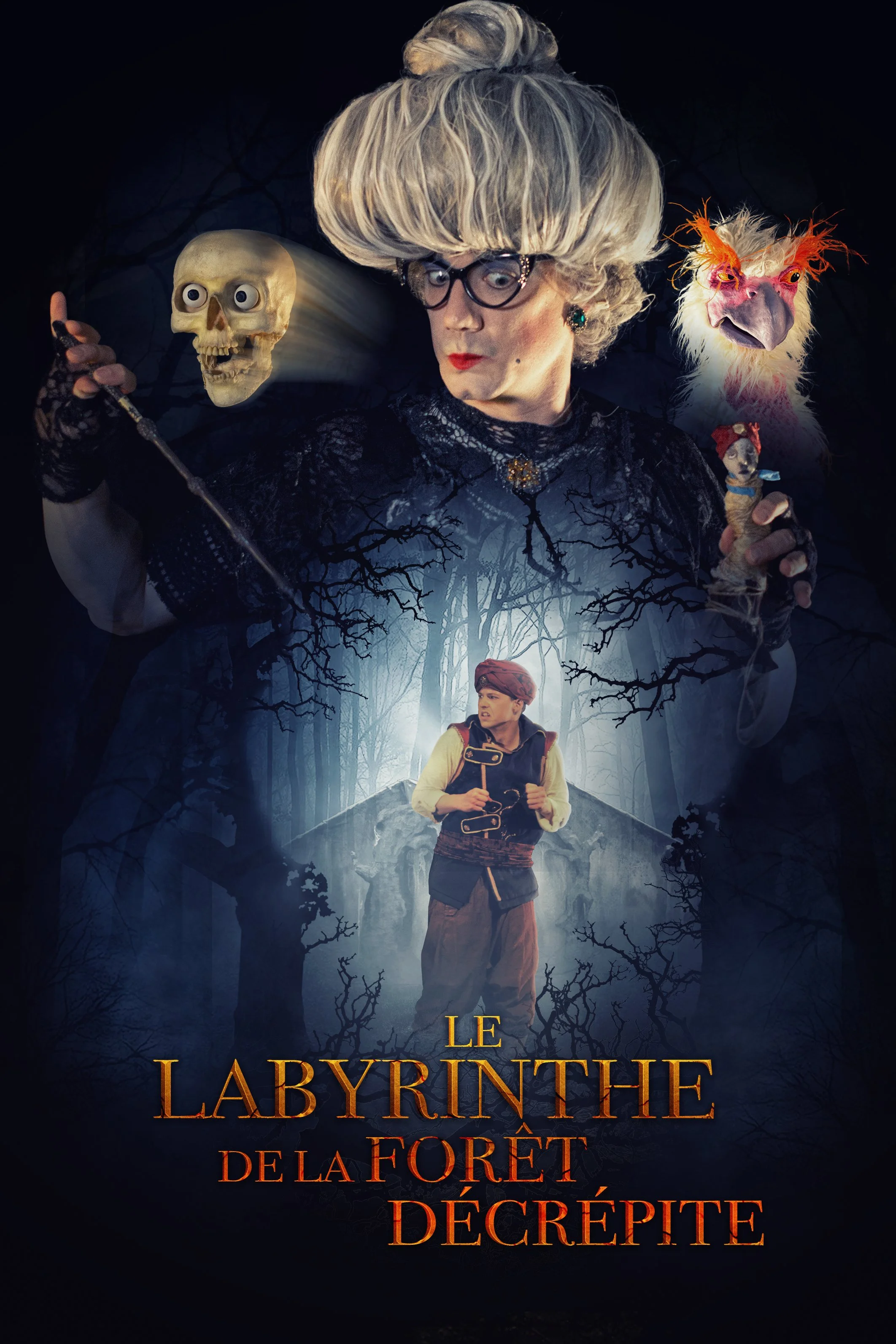 Ali Abdou et le labyrinthe de la forêt décrépite