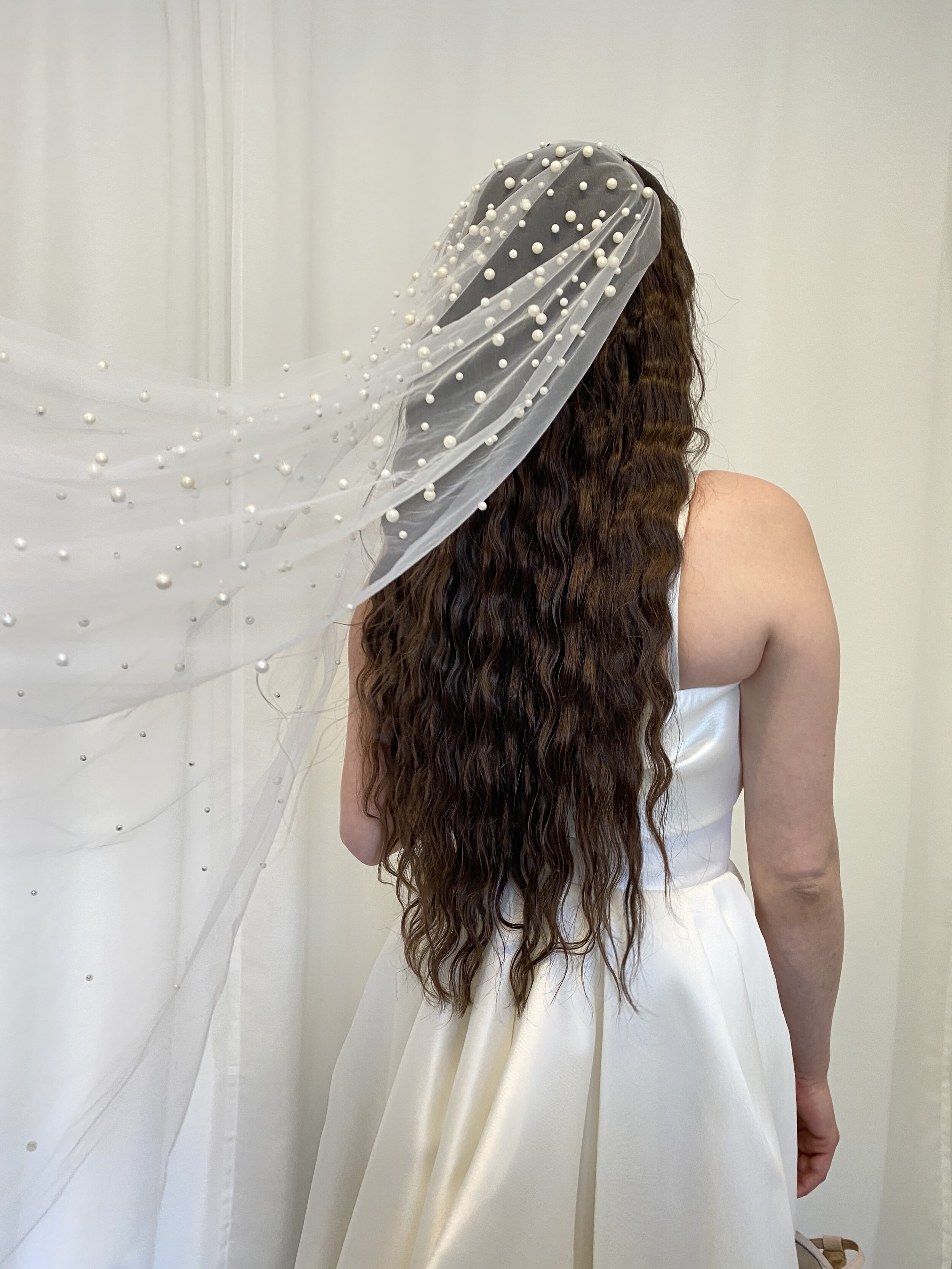 Brudefrisure langt hår