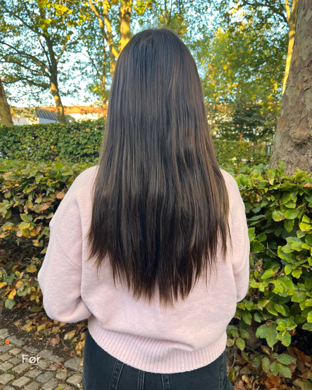 Josephines inden den nye butterfly cut