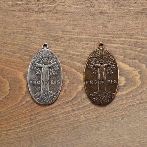Oval St. Benedict Medal — Meinssen Handmade Rosaries