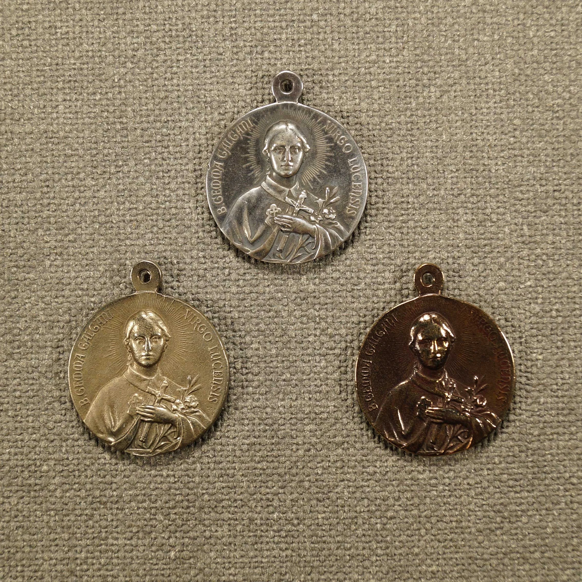 St. Gemma & St. Gabriel Possenti Medal