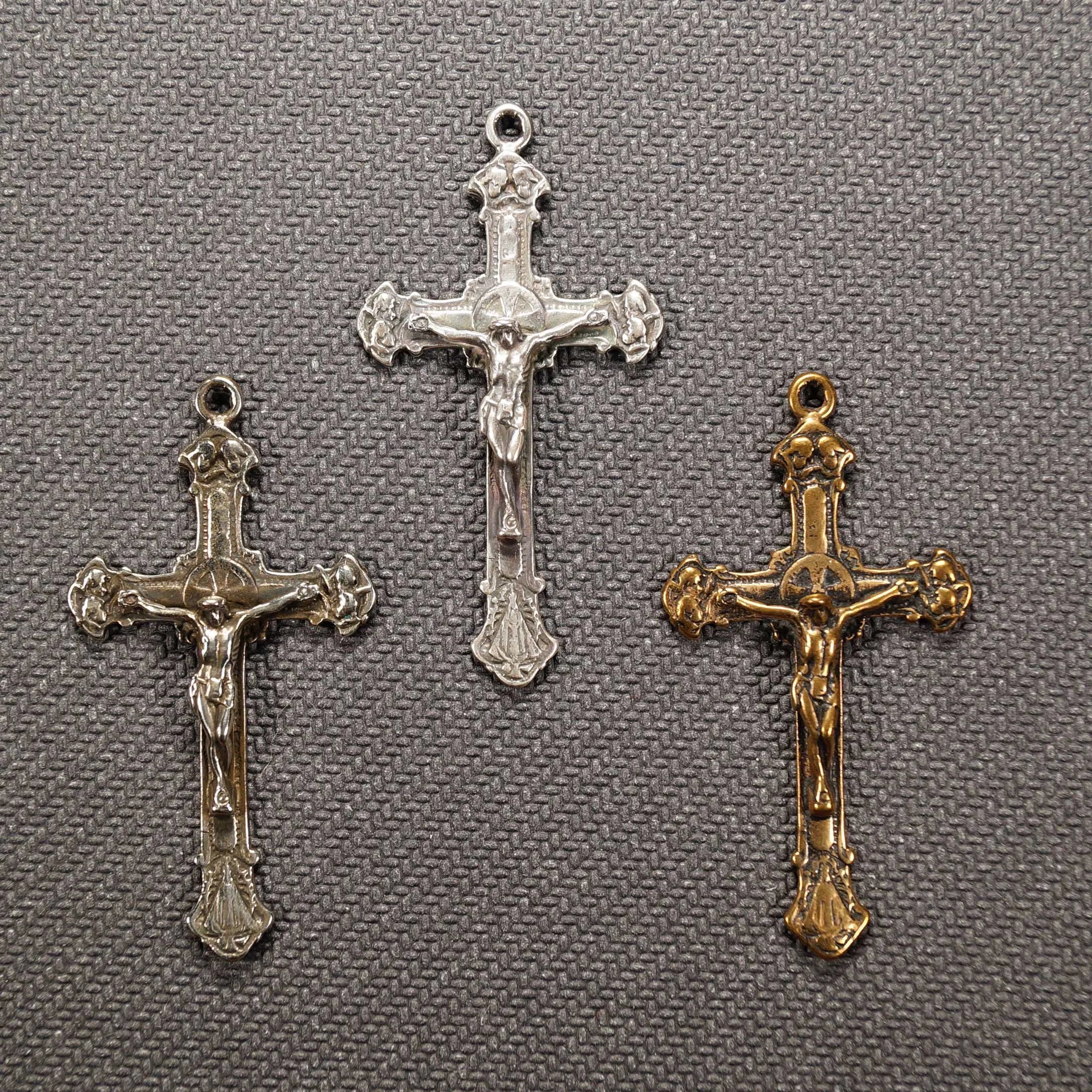 Angels and Our Lady Crucifix