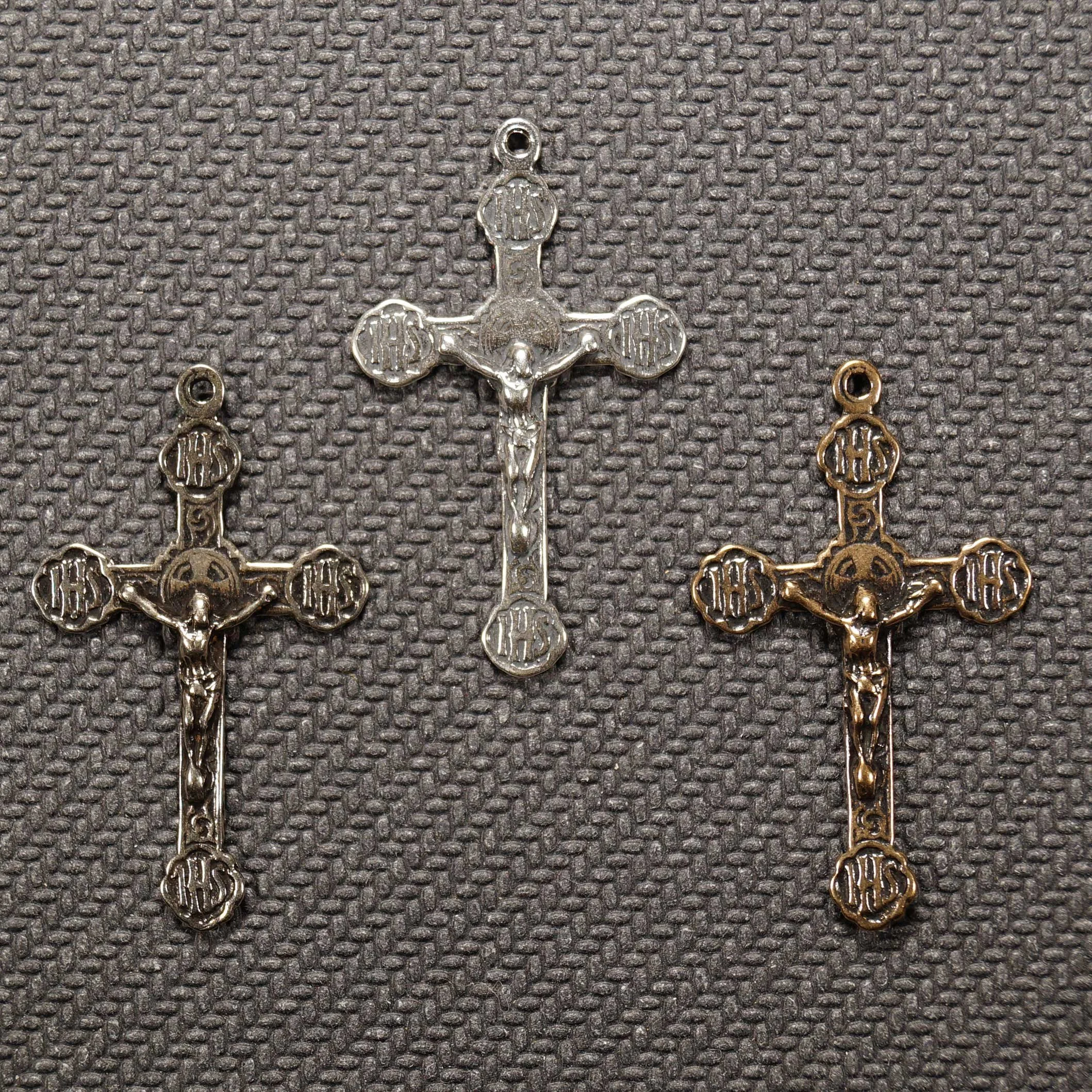 IHS Monogram Crucifix