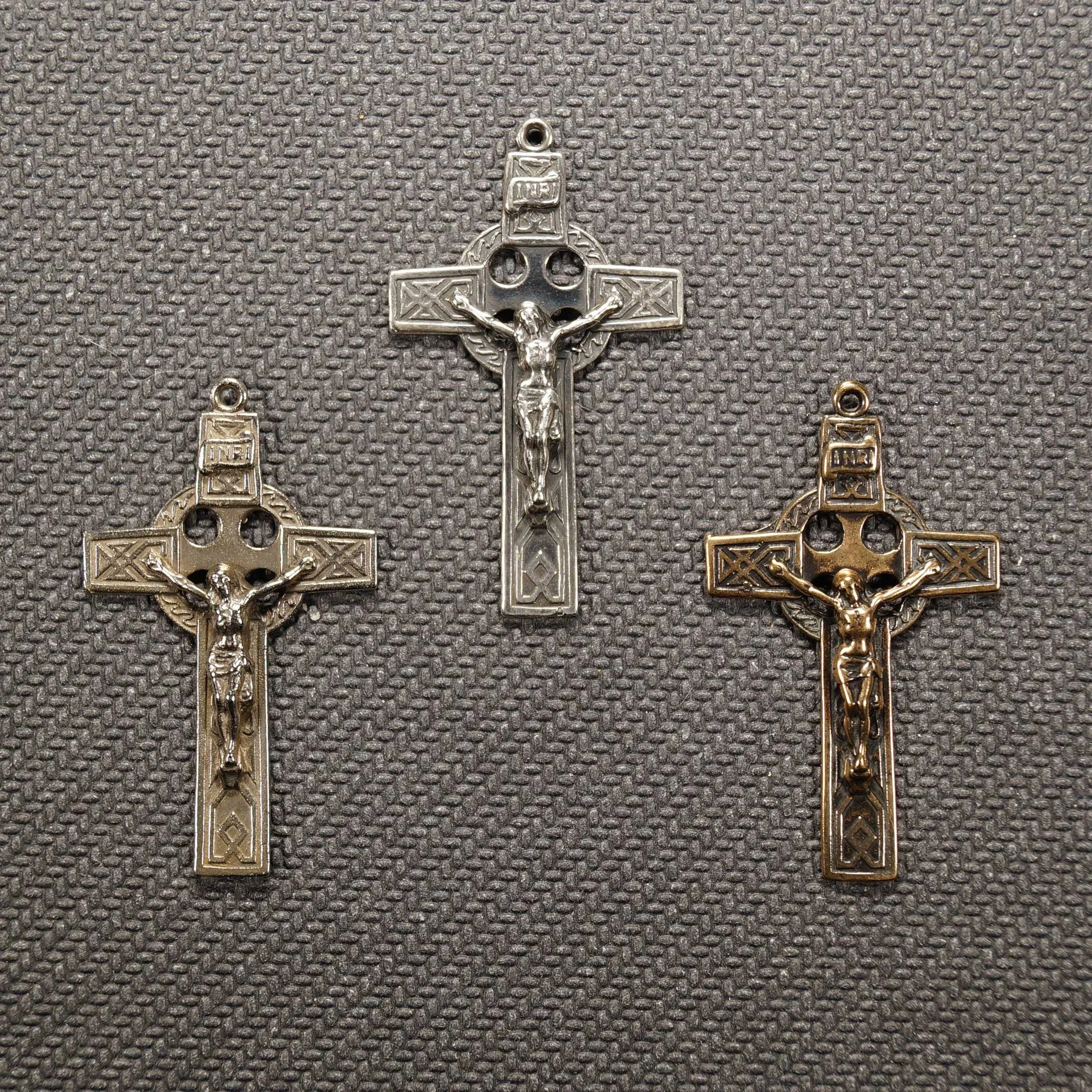 Squared Celtic Crucifix