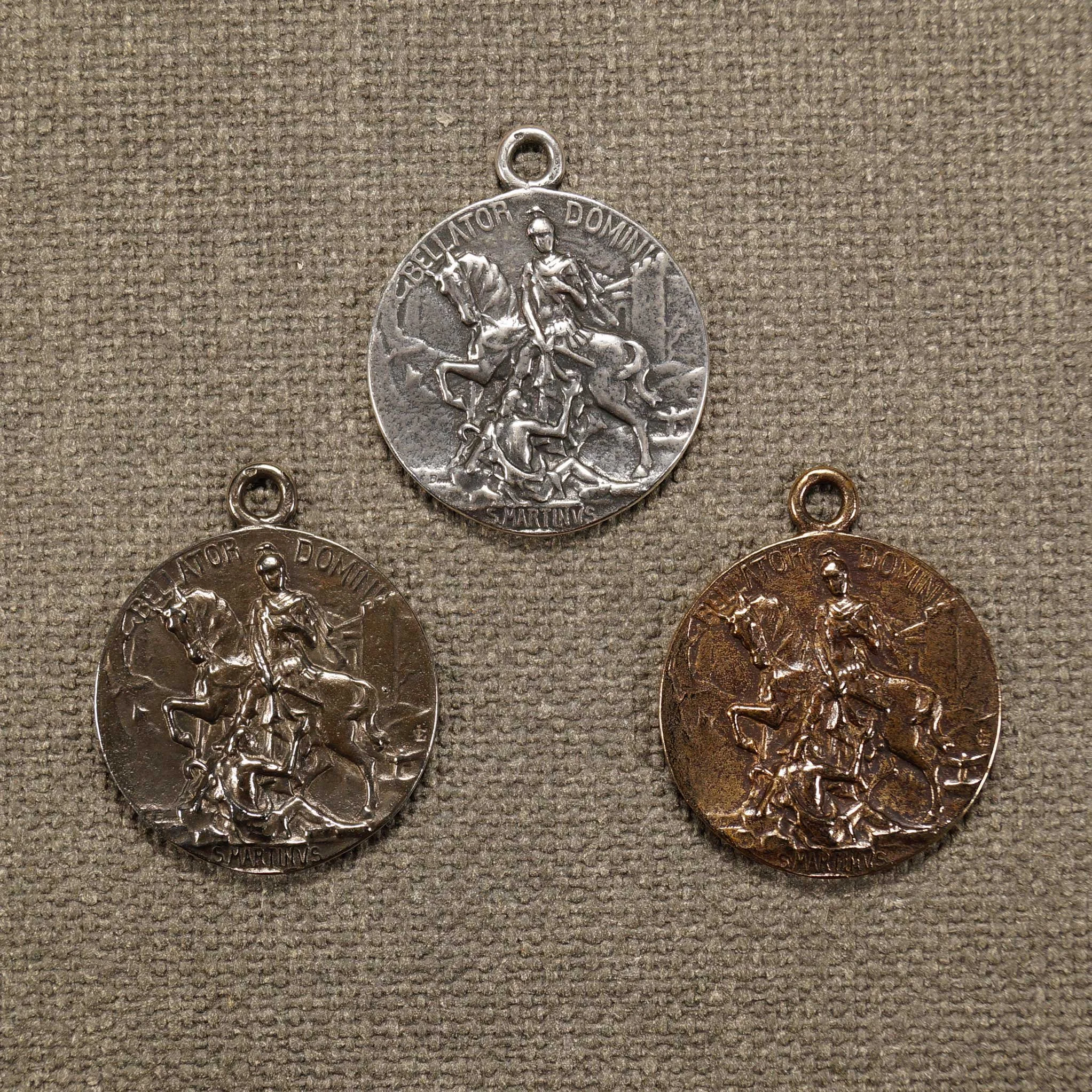Round St. Martin of Tours Medal