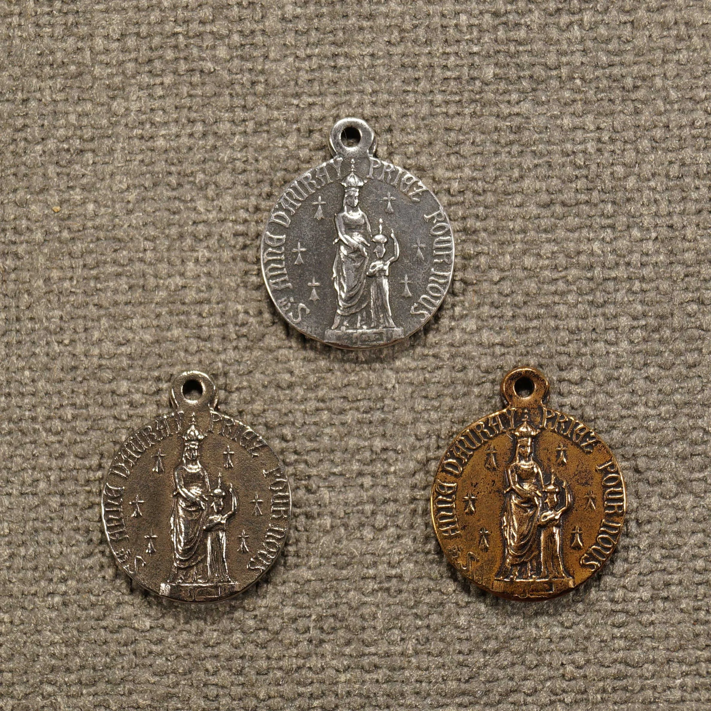 Small St. Anne D'Auray Medal