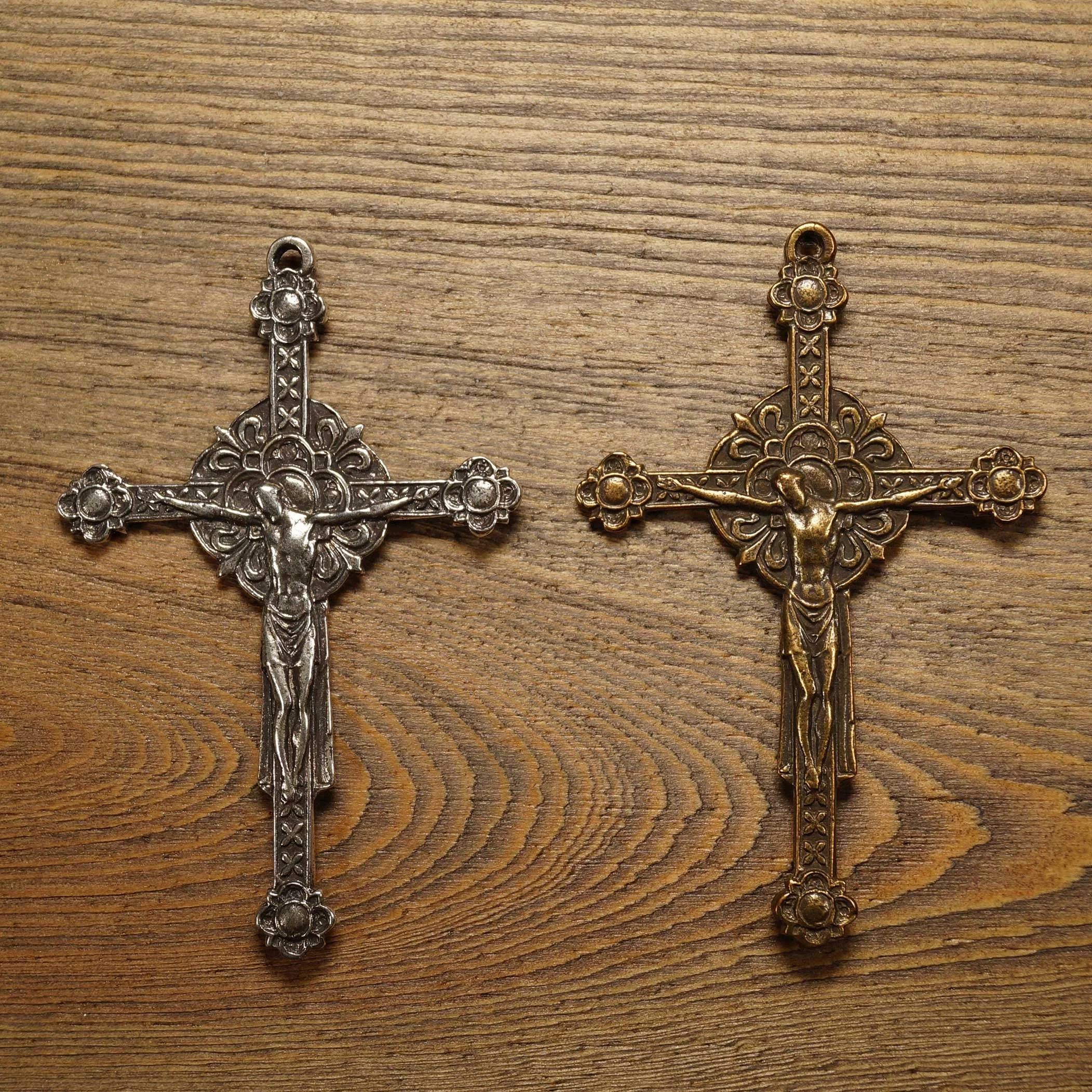 Double Sided Renaissance Crucifix