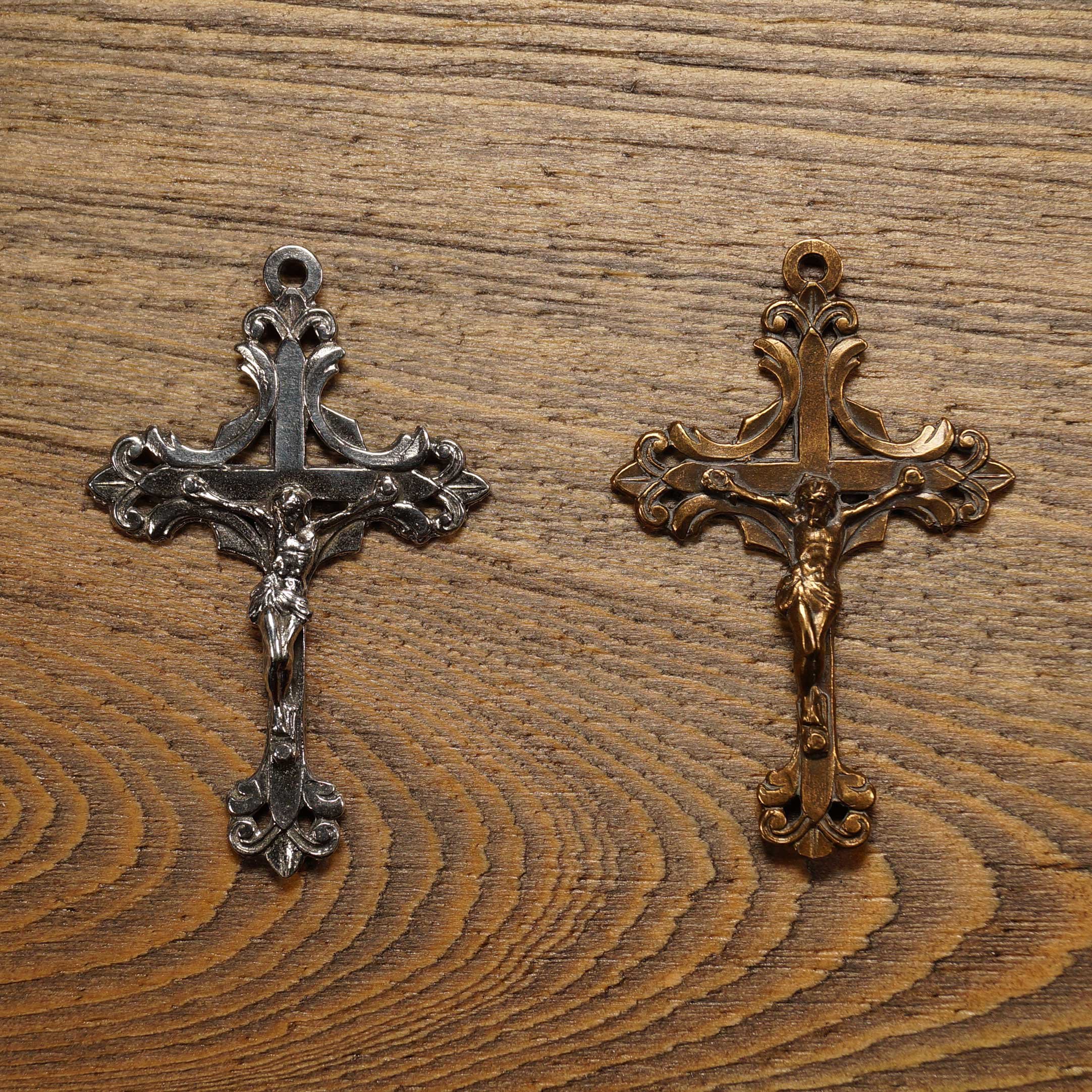 Flower Buds Crucifix