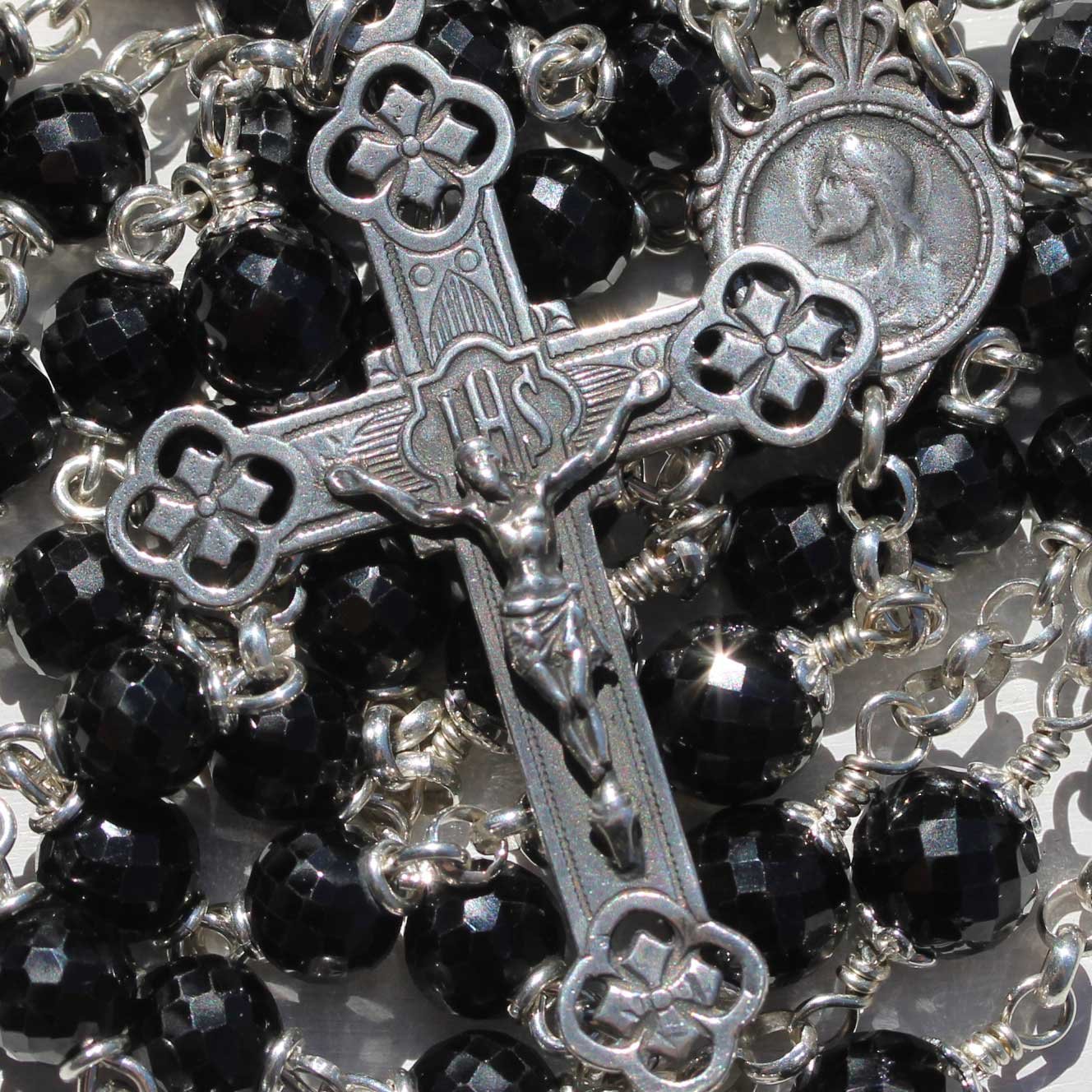 Dark of Night Spinel Rosary