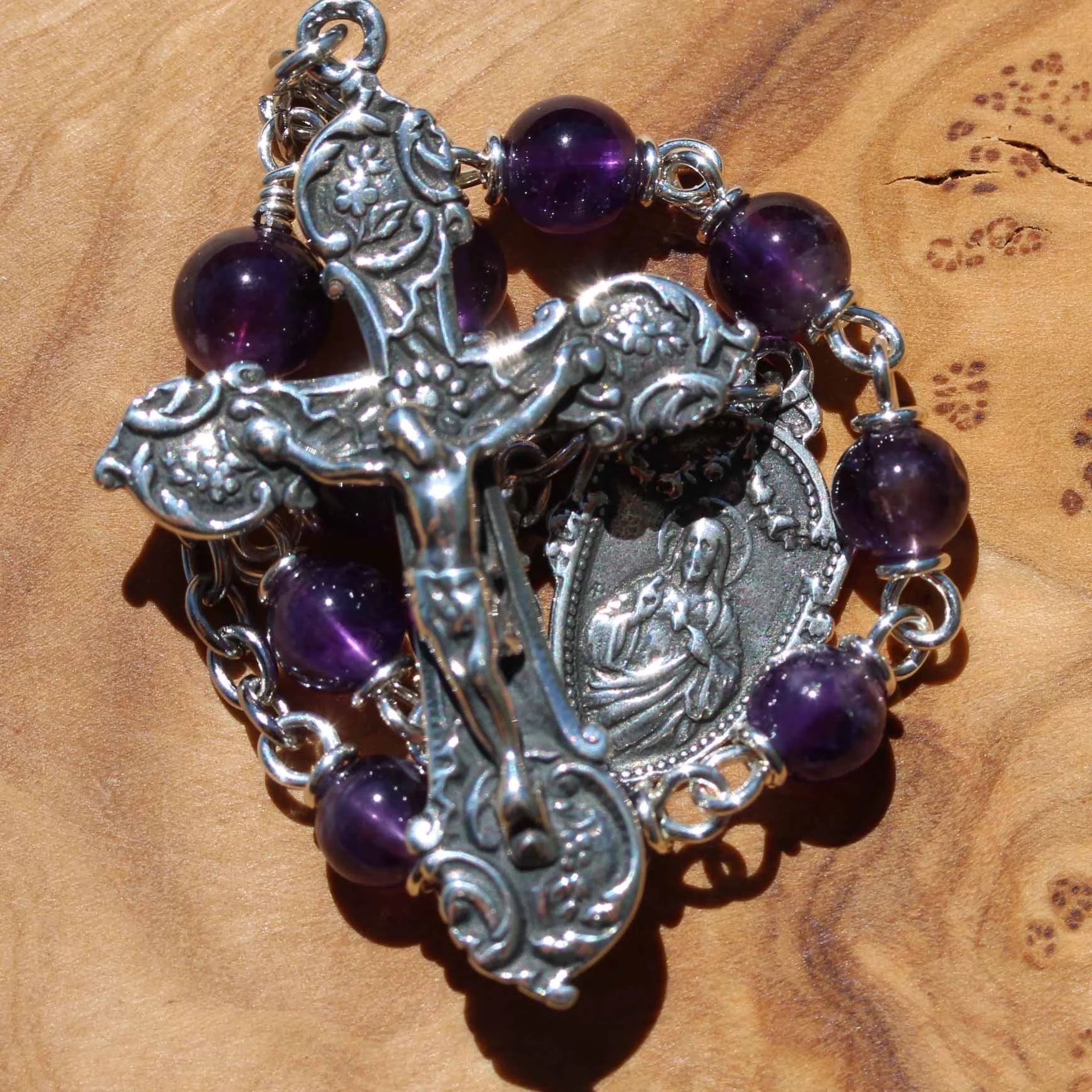 Scapular Tenner in Amethyst