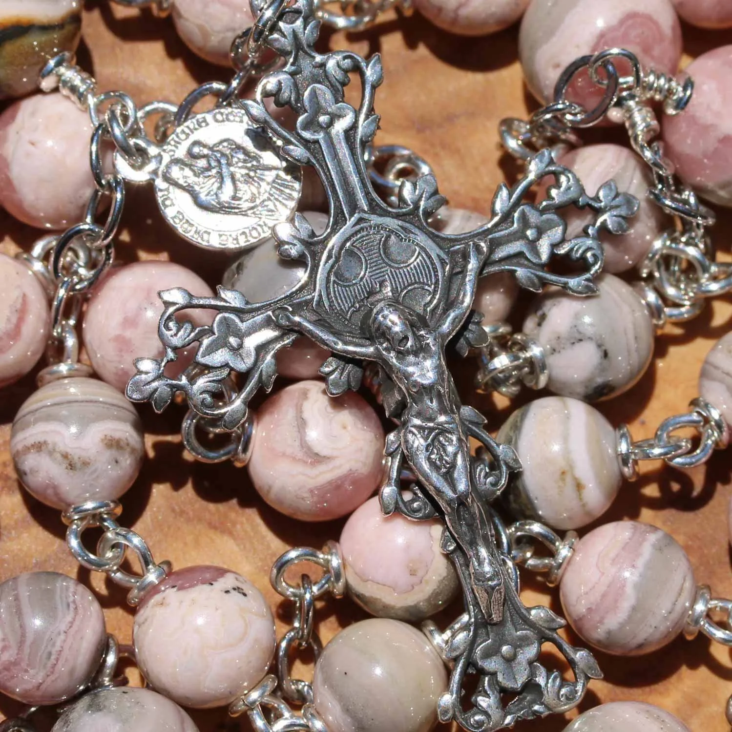 Argentina Rhodochrosite Rosary