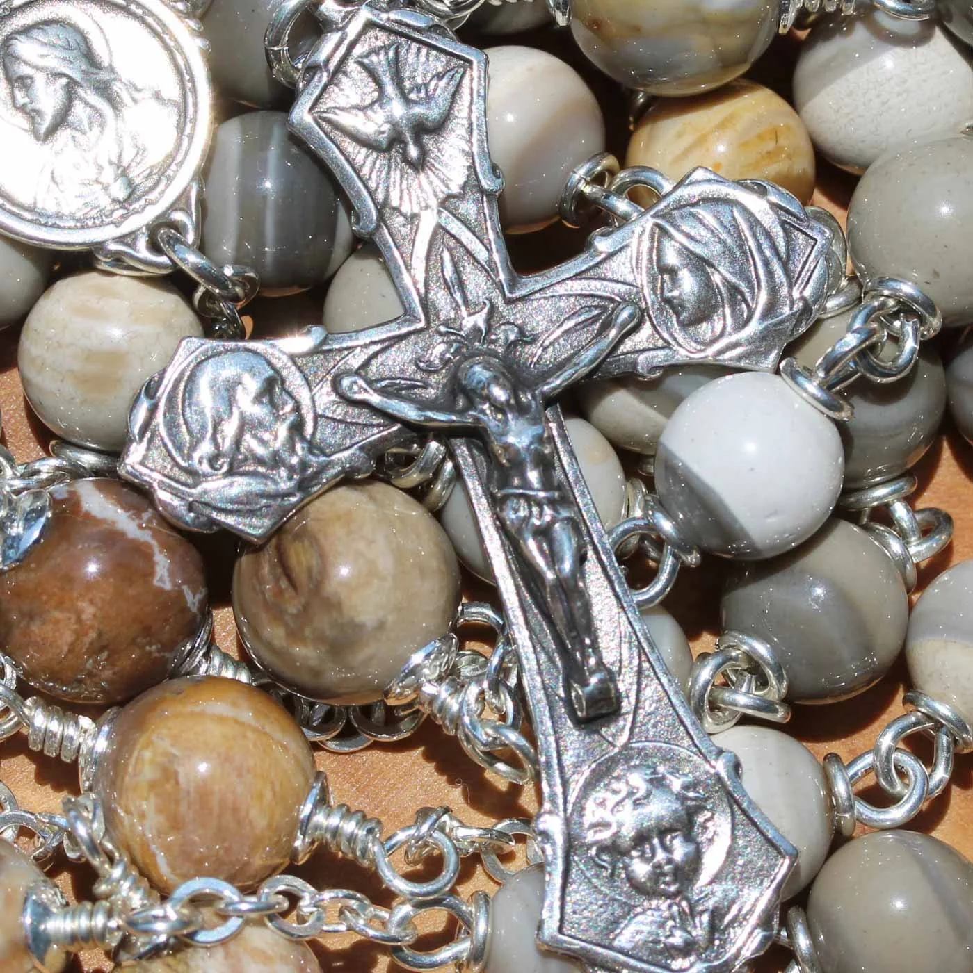 Striking Flint Rosary