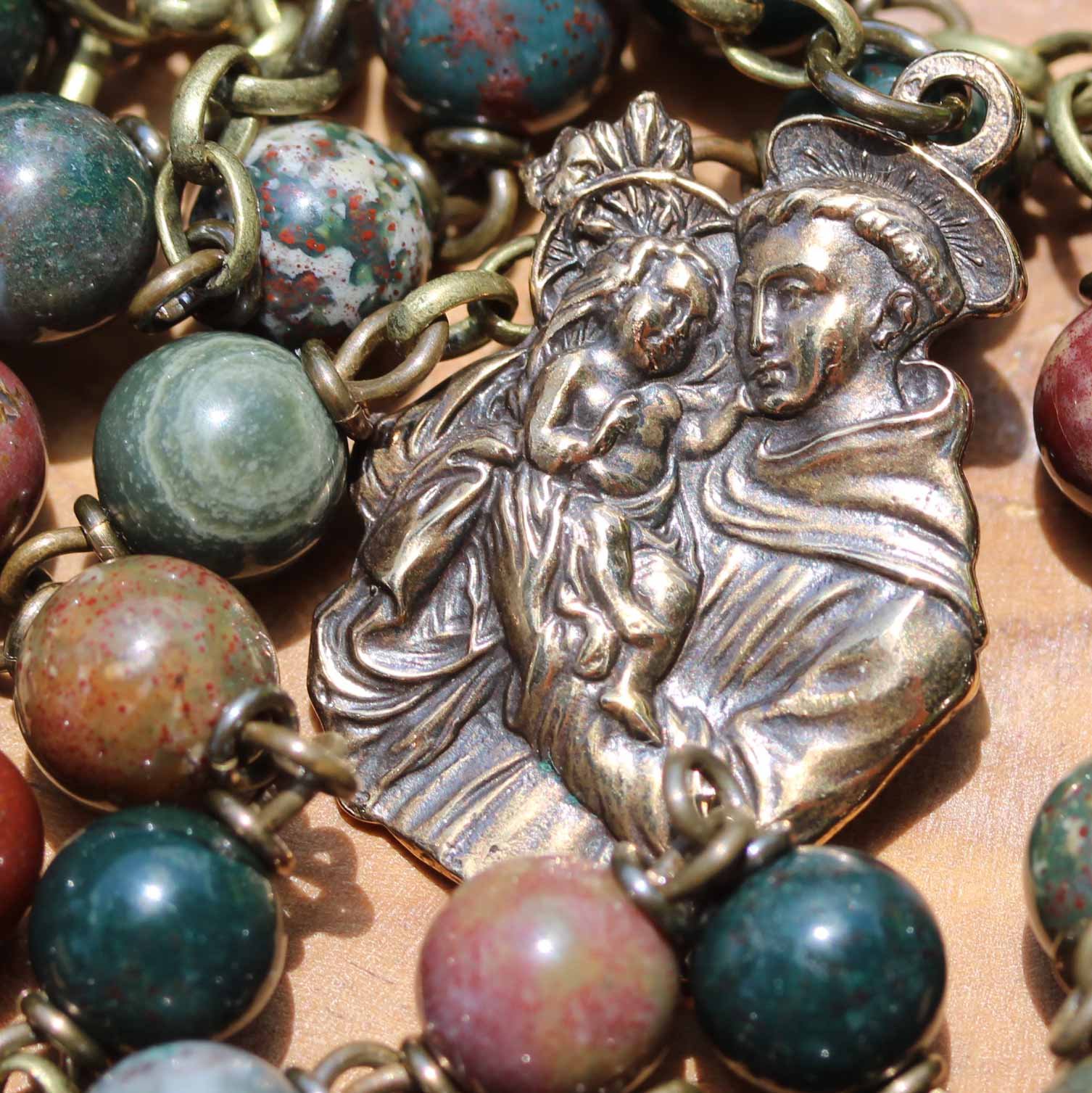 St. Anthony Rosary in Bloodstone
