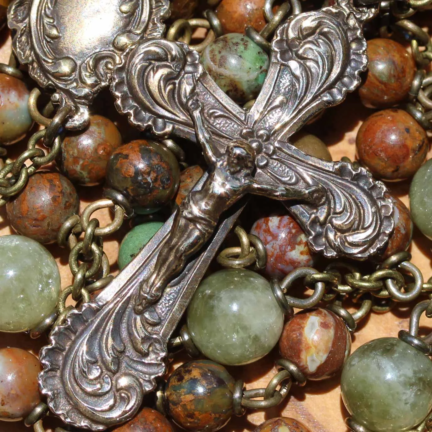 Edwardian Style African Green Opal