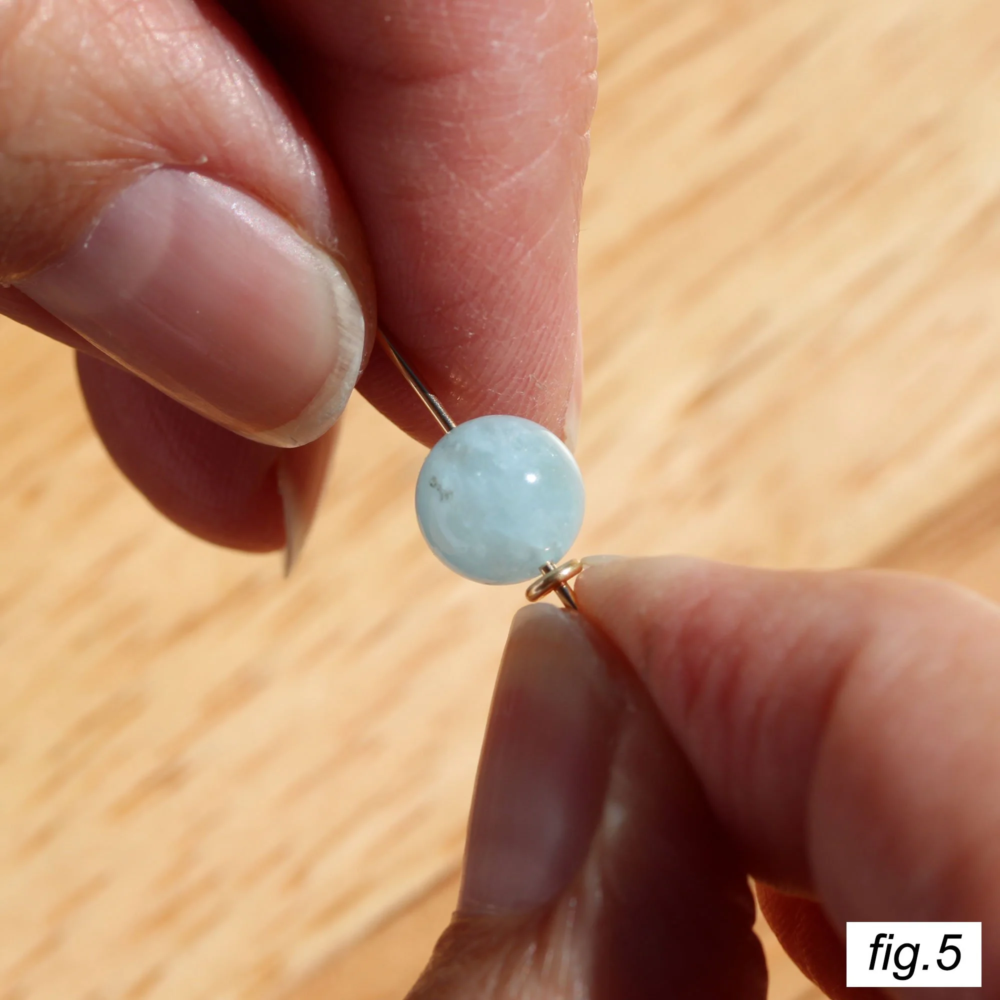 Wiring: Making Simple Loops — Meinssen Handmade Rosaries