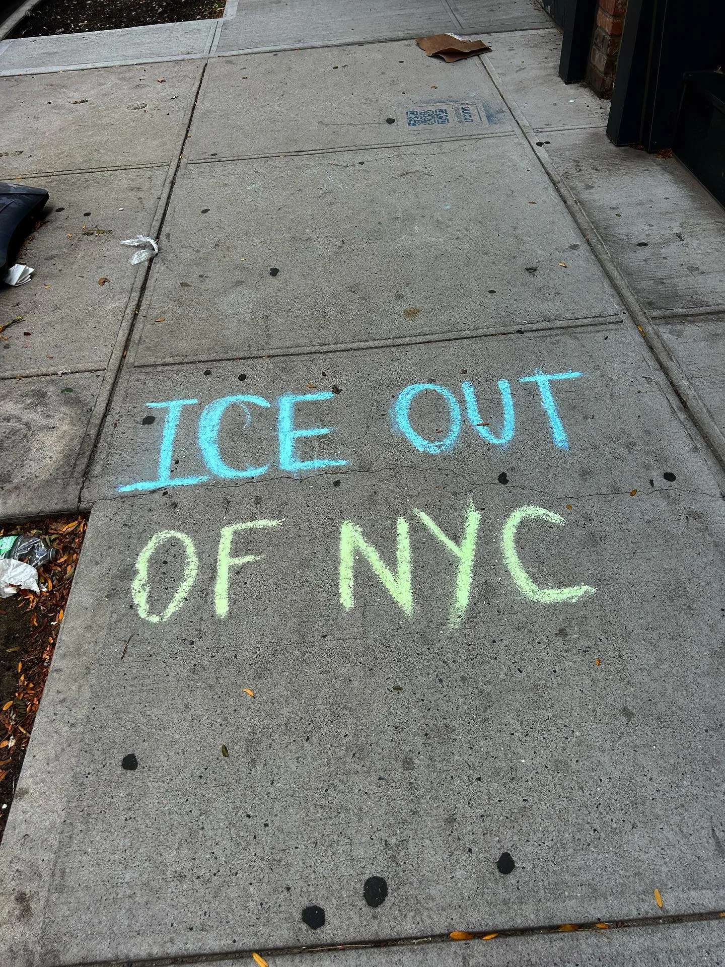 &ldquo;Videos of the raid show multiple masked and armed federal agents zip-tying and detaining a man, and shoving away onlookers. Throngs of New Yorkers followed the agents through the streets and down the sidewalks. An armored military vehicle was 