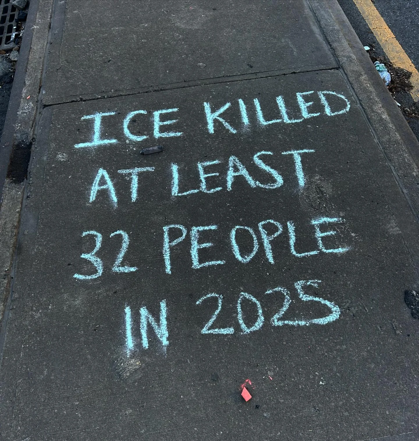ICE killed at least 32 people last year, and relentlessly terrorizes black and brown communities across the country. This week, they murdered Renee Nicole Good in Mineapolis. Justice for all the people and families who have been terrorized, taken, or