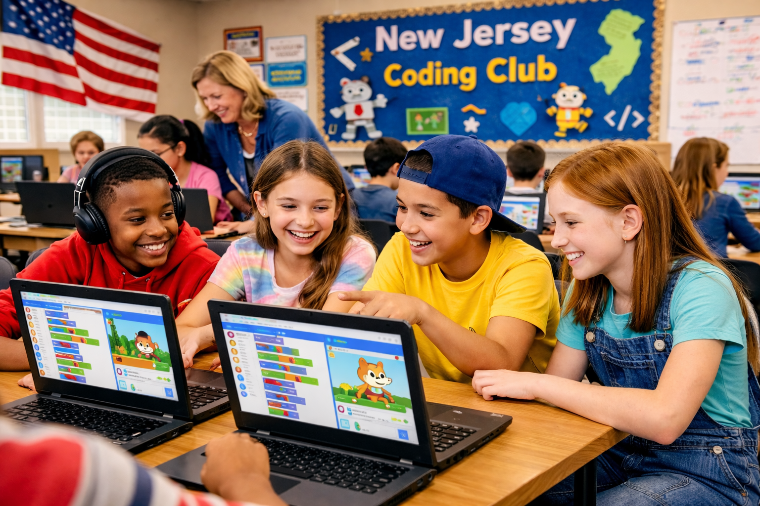 NextWaveSTEM Launches "What Can I Code?" After-School Initiative for Newark Middle Schoolers