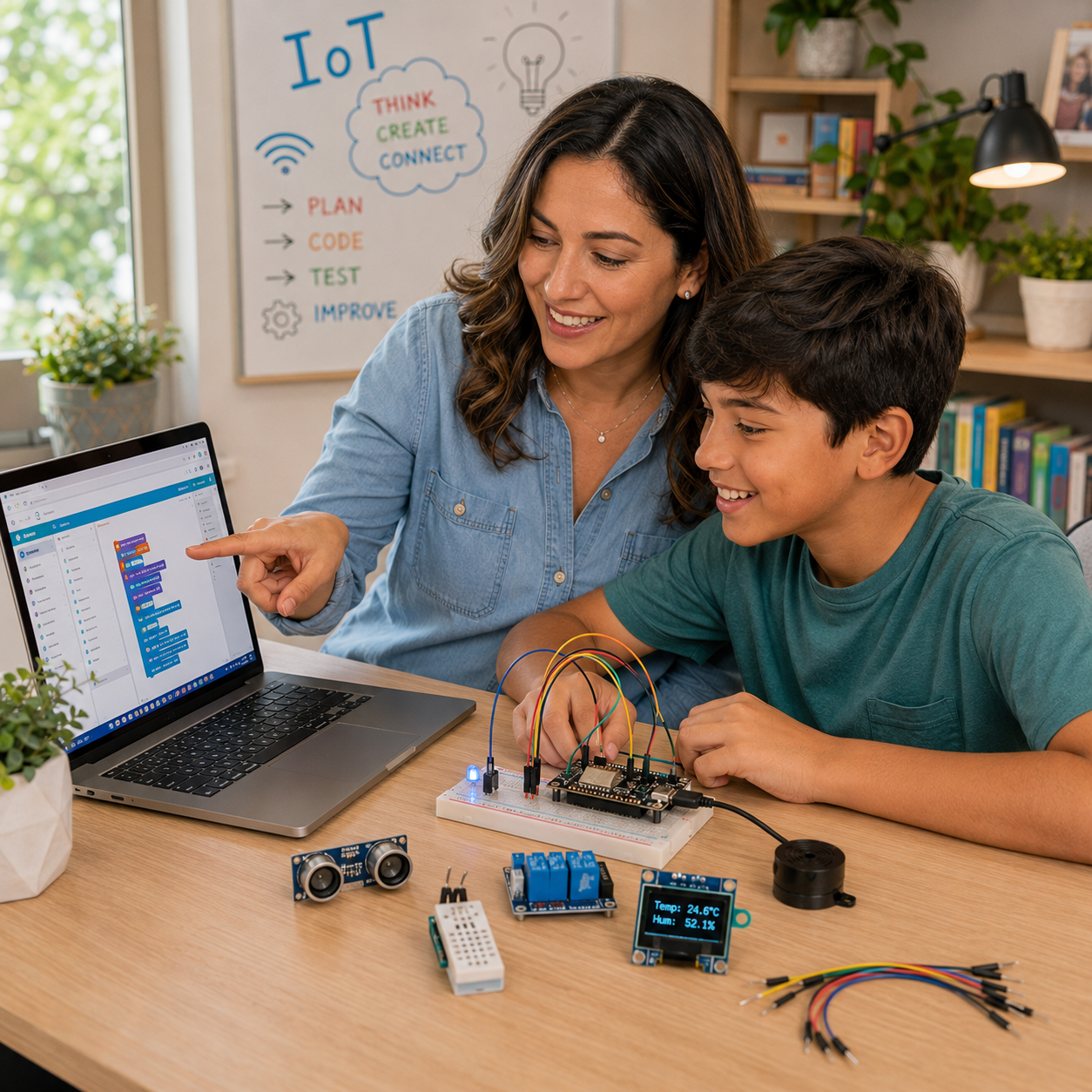 Grades 6-8 | Homeschool | Smart Automation: Designing an IoT Device