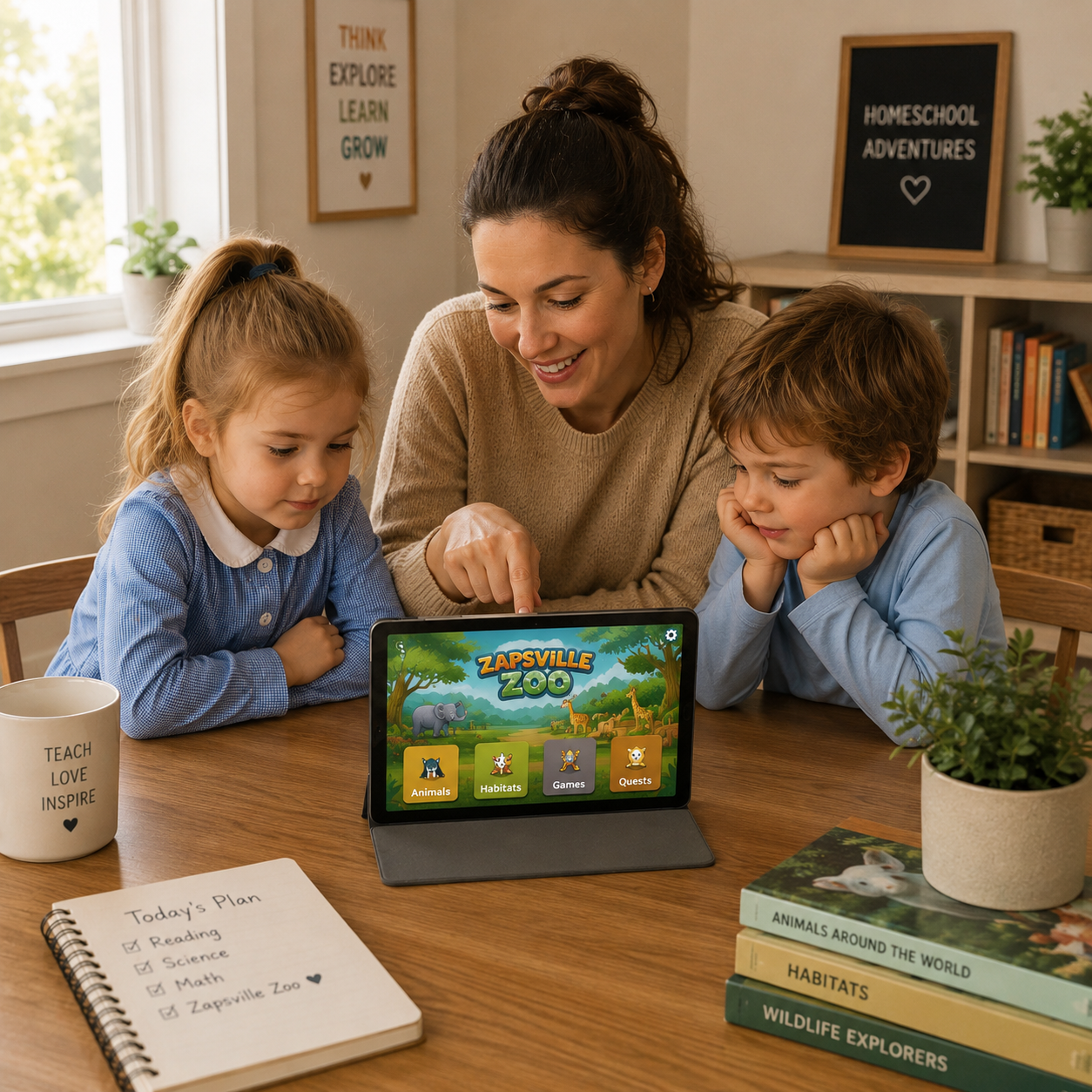 Grades K-2 | Homeschool | Introduction to Artificial Intelligence: Lions, and Tigers, and AI!