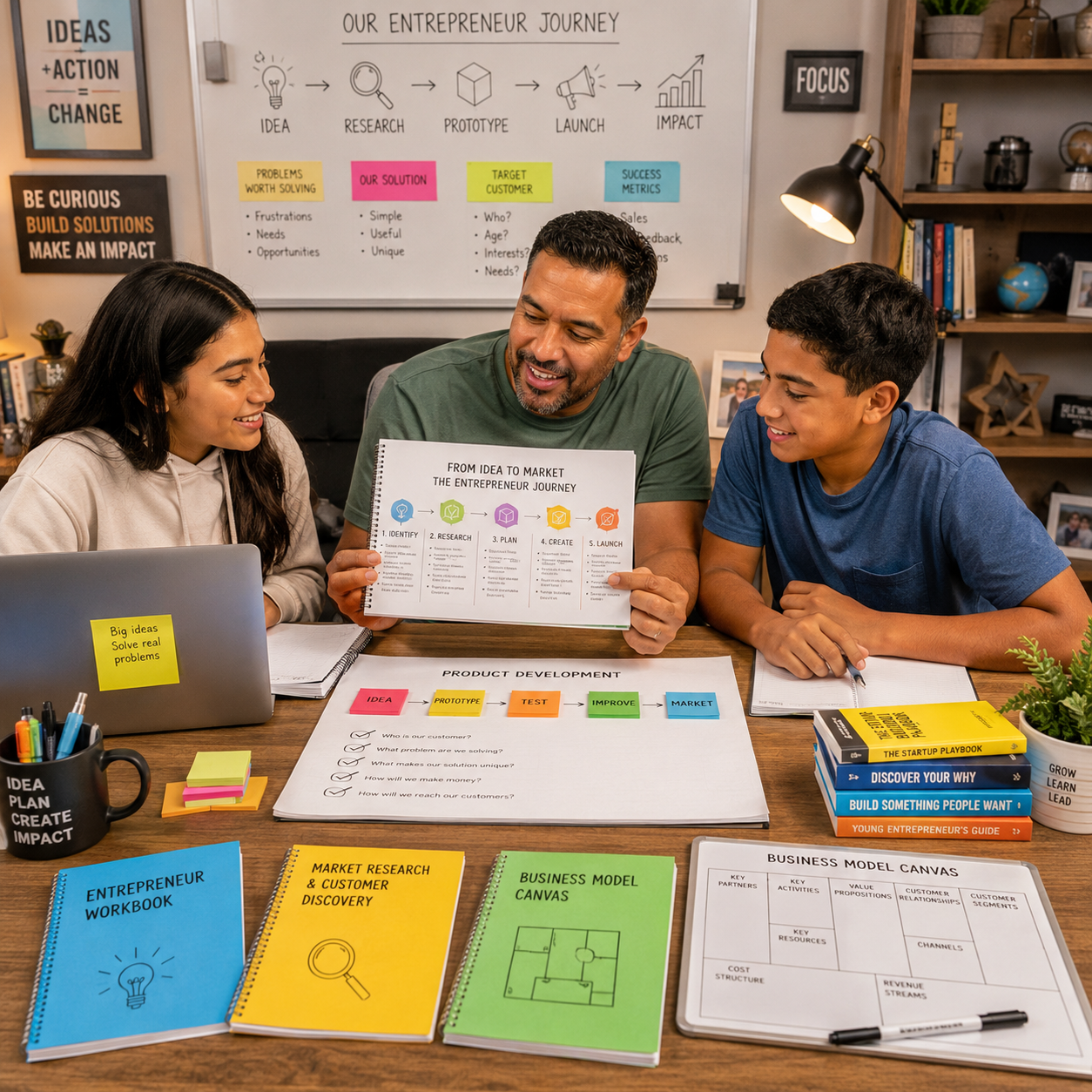 Grades 6-8 | Homeschool | Exploration of Invention & Entrepreneurship: From Idea to Market