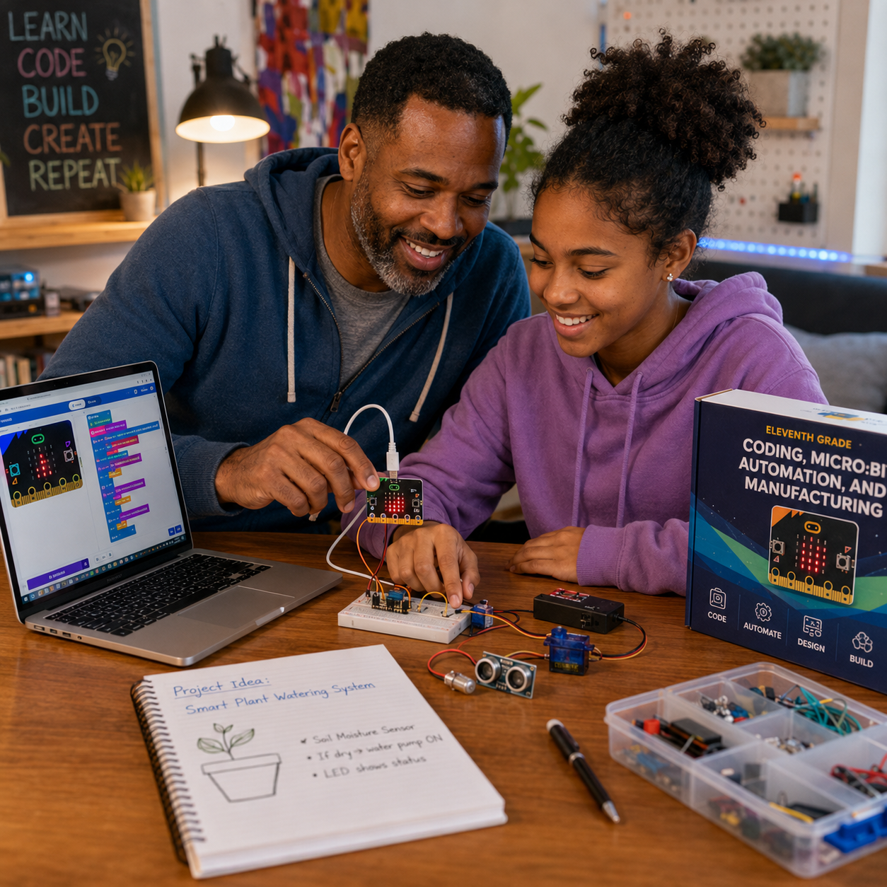 Grades 9-12 | Homeschool | Coding Micro:Bit : Automation and Manufacturing