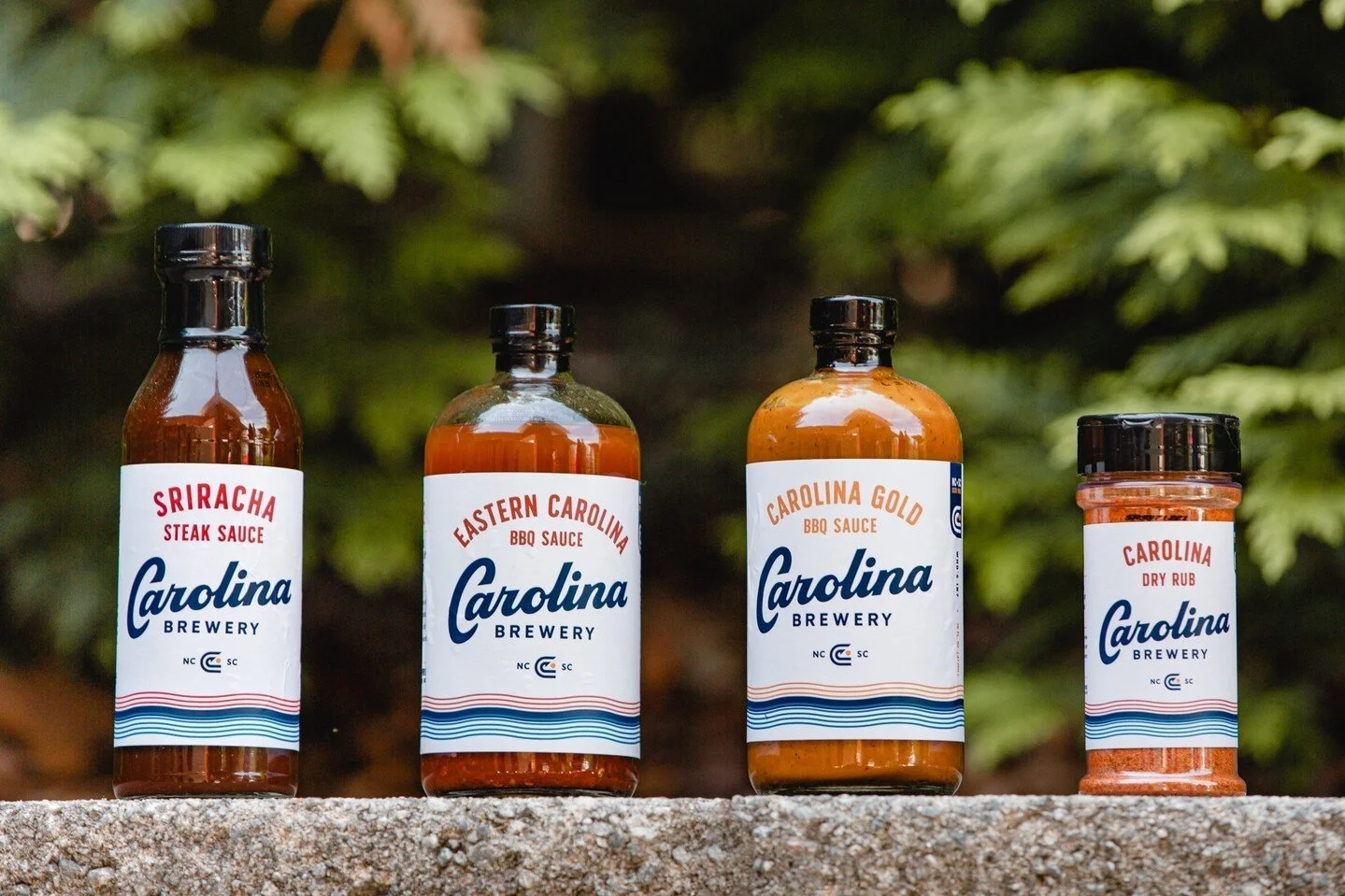 Our Labor Day weekend lineup. 🔥 Which authentic Carolina flavor will you be reaching for first? 💥

You can find our BBQ sauces and rub at local retailers throughout the Carolinas including @lowesfoods, on our website, and at both @carolinabrewerybr