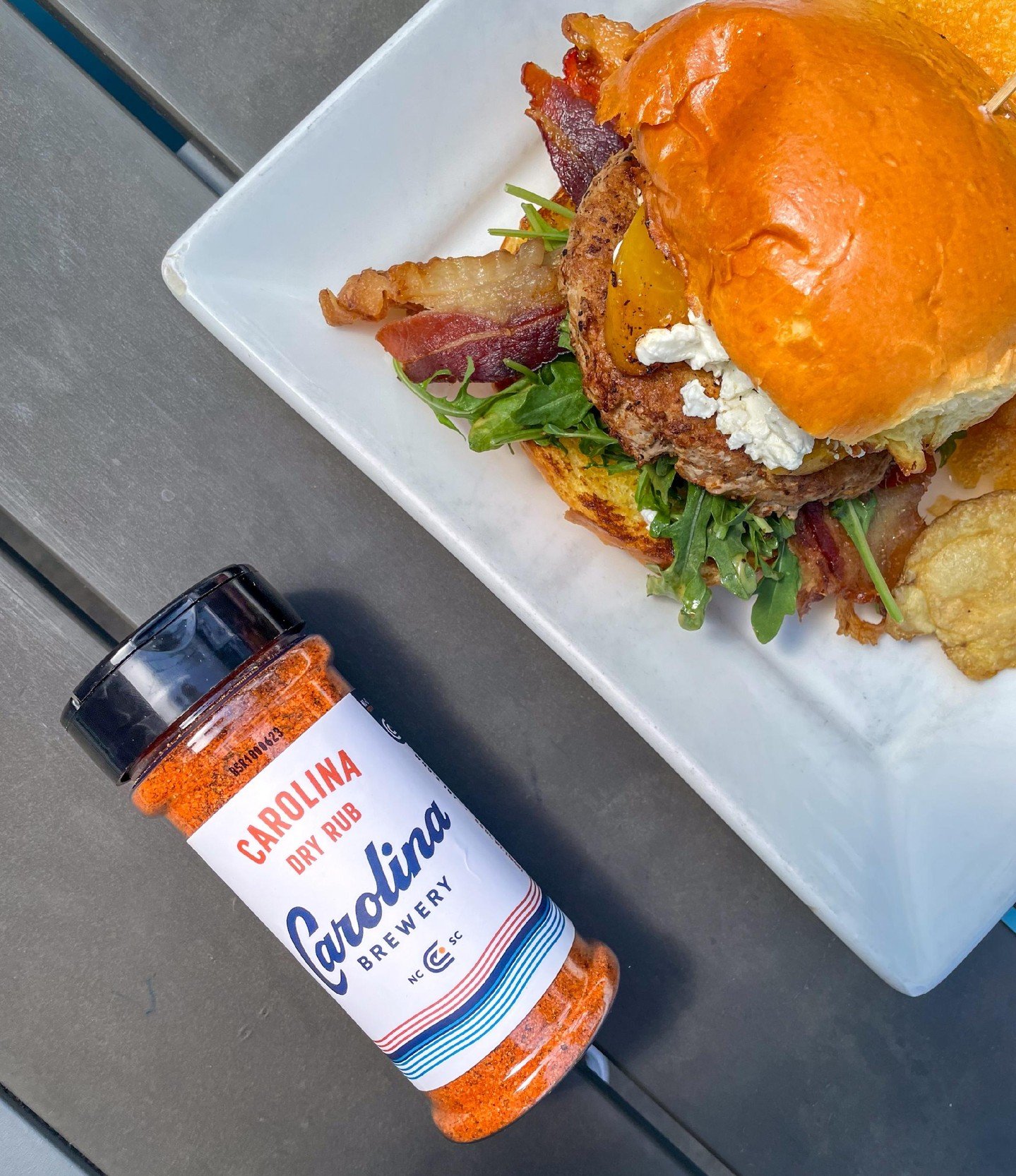 Our Carolina Dry Rub is an all-in-one blend of salt, sugar, and spices that earned Carolina BBQ its legendary reputation for flavor. Next time you fire up the grill for burger, try seasoning your burger patties with Carolina Dry Rub.

Looking for som
