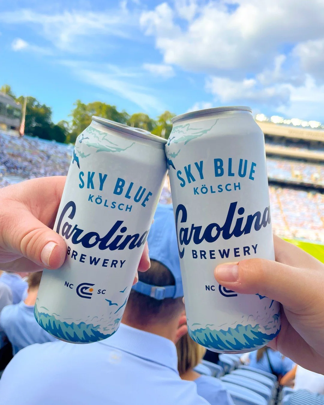 It&rsquo;s Game Day in Chapel Hill! 🏈

Cheer on the Tar Heels with a cold can of Sky Blue in your hand! 16oz cans of Sky Blue will be available in Kenan Stadium all season. Who&rsquo;s In?

Pro Tip: If you are headed to Kenan for the game stop by ou