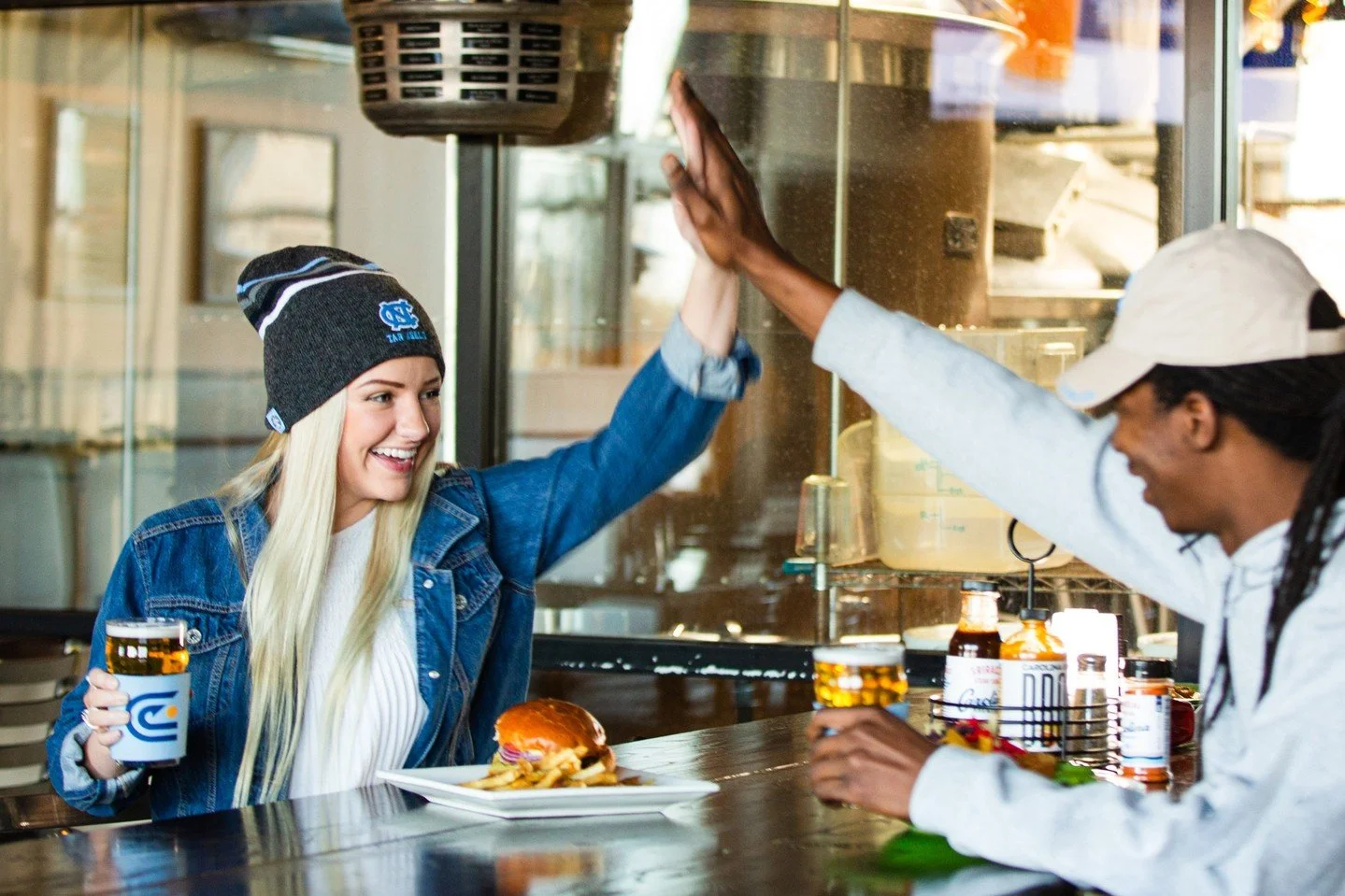 Where all great games start... and finish! Make Carolina Brewery your game day headquarters.

🏀 Kansas @ UNC | Friday 7pm
🏈 Stanford @ UNC | Saturday 8pm
🚍 Going to the games? Take the Sky Blue Express!

Who&rsquo;s In?
.
.
.
#carolinabrewery #who