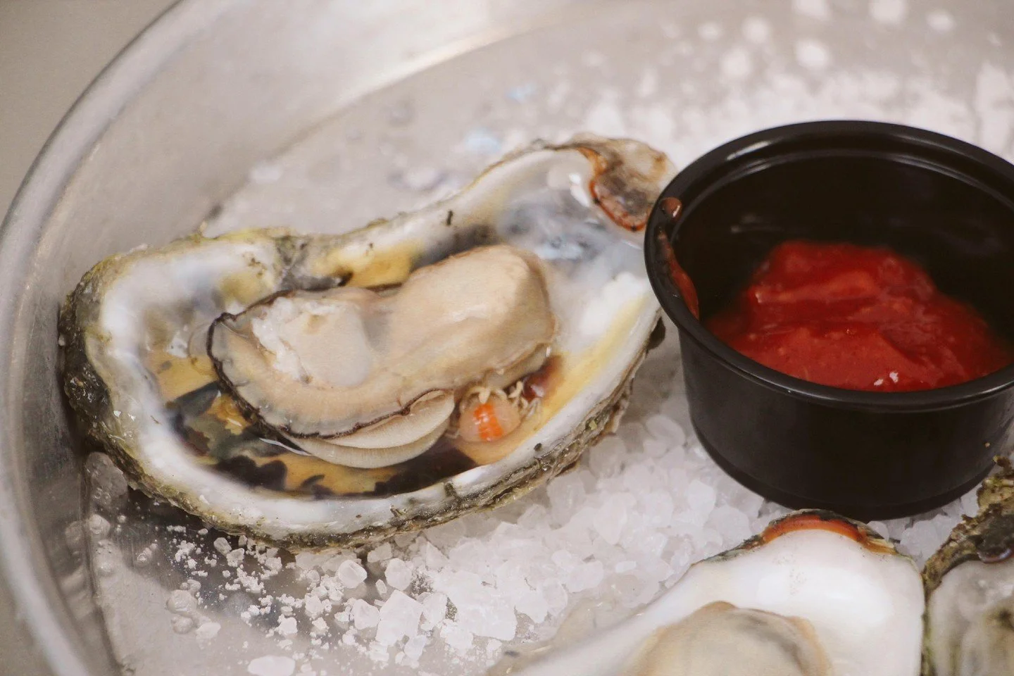 Did you know that finding a crab in your oyster is not only a sign of healthy oyster populations in quality water but also considered good luck?

See if you are lucky enough to get a good luck charm in one of your oysters this weekend at our 8th Annu