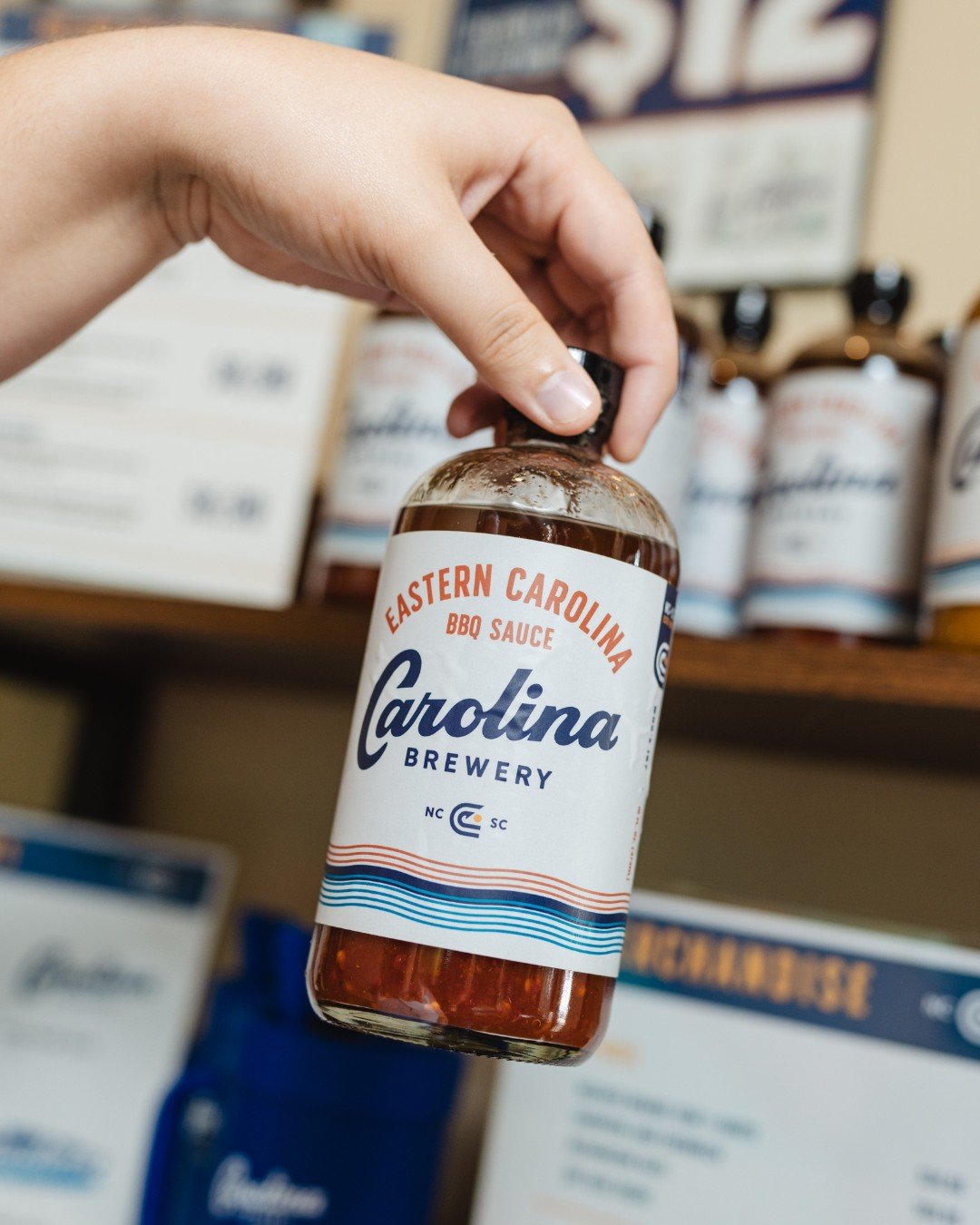 Add some Carolina Zing to your Holiday Season! 🎄

Our authentic BBQ sauces and rub are available at local retailers including @lowesfoods, on our website, and at both @carolinabrewerybrewpubs restaurants.

Pro Tip: They make an excellent gift for th