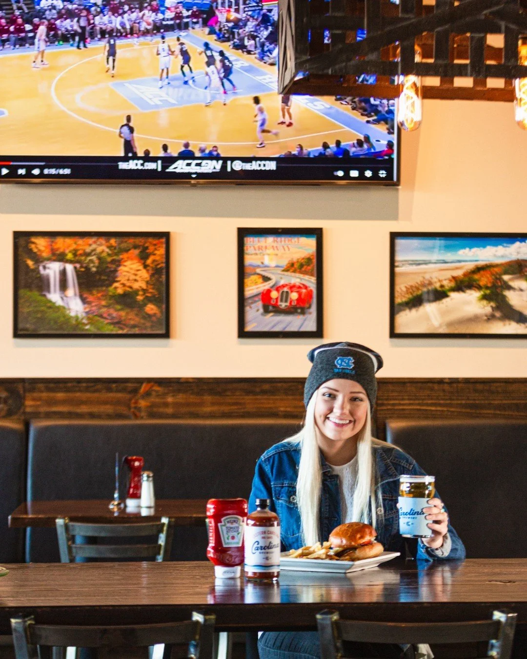 Where All Great Games Start... and Finish! 🏀

Make the Brewery your game day headquarters. Whether you are going to the game or watching it with us, there is no better place to cheer on the Heels. Who&rsquo;s In?

Going to the Game? Grab a can of yo