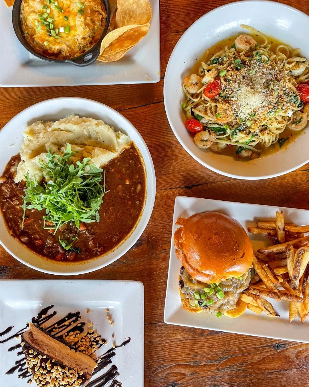 All you need is love&hellip; and a reservation at Carolina Brewery this weekend! Treat your Valentine to our new February Specials. 💕

Buffalo Chicken Dip
pulled chicken, cream cheese, sour cream, cheddar, pepper jack &amp; mozzarella cheese, guajil