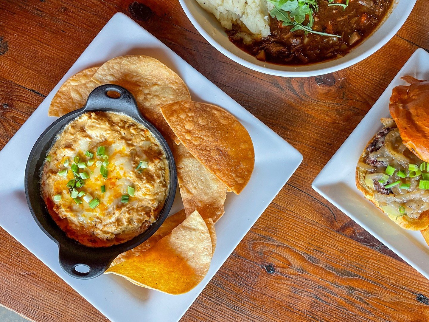 Creamy. Cheesy. Spicy. Perfect. 

Our Buffalo Chicken Dip combines pulled chicken, cream cheese, sour cream and cheddar, pepper jack &amp; mozzarella cheese together to create the perfect crave-able dip. 

Try it and all of our February Specials befo