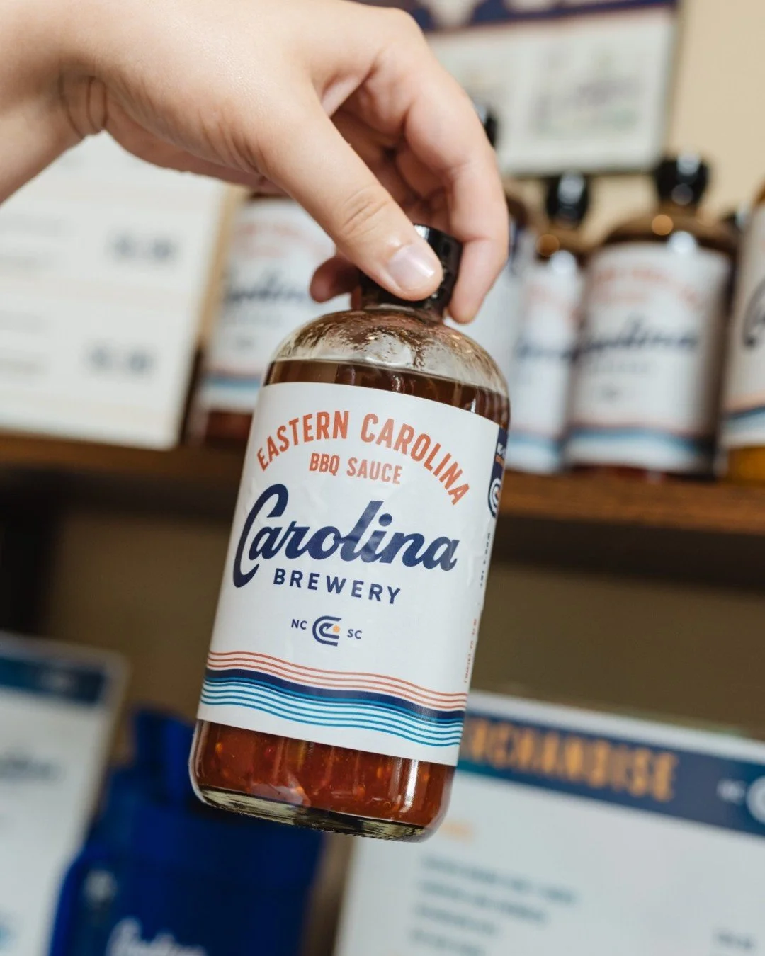Memorial Day Essentials ✔️ 🇺🇸

Before firing up the grill this weekend, stock up on authentic Carolina flavor! Our sauces are available for purchase at both of our Brewery Restaurant locations.

Who's In?