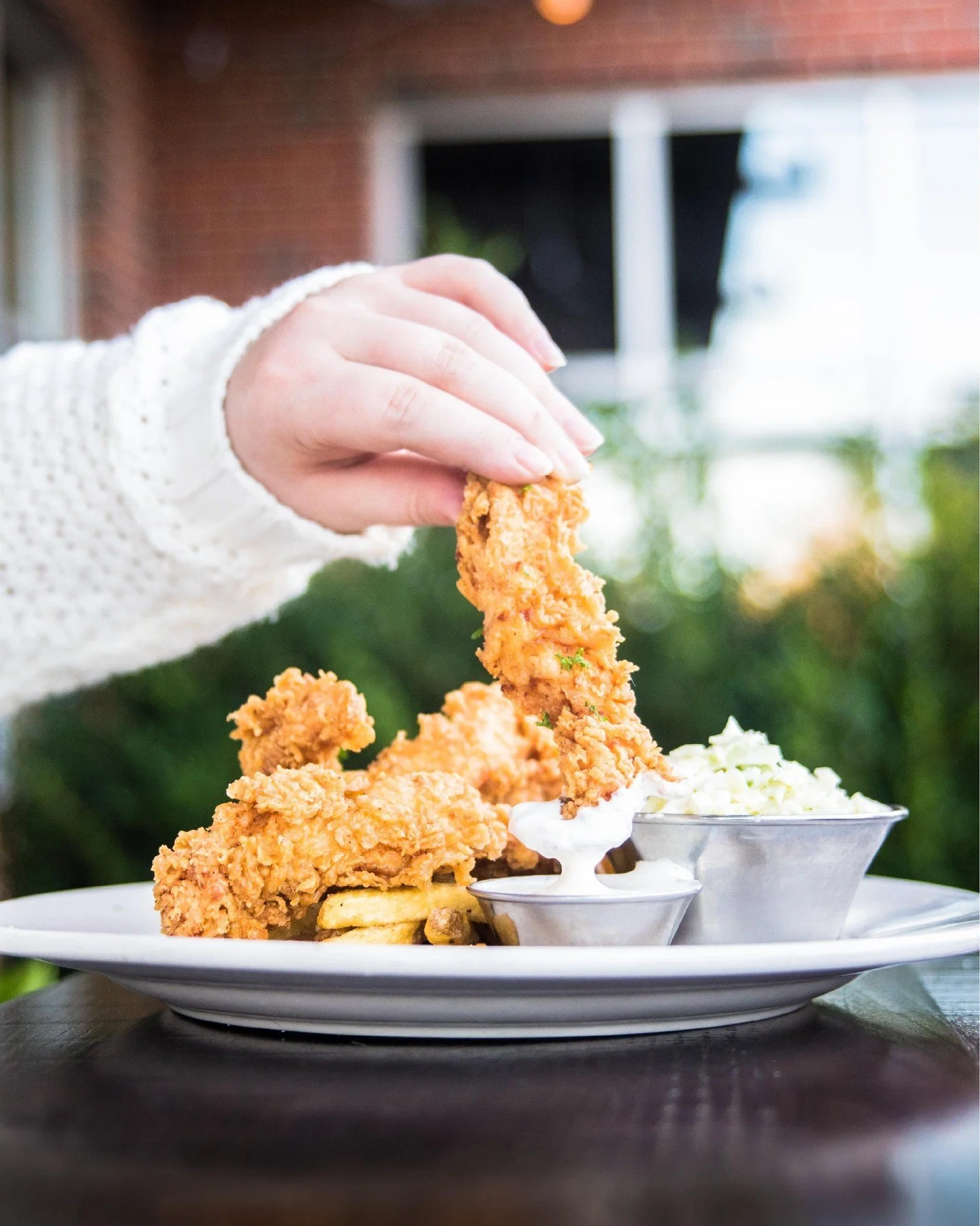 Chicken Strips + A Scratch-Made Dipping Sauce = Perfection

Did you know that all of our dipping sauces are made in house? 

Who's In?
