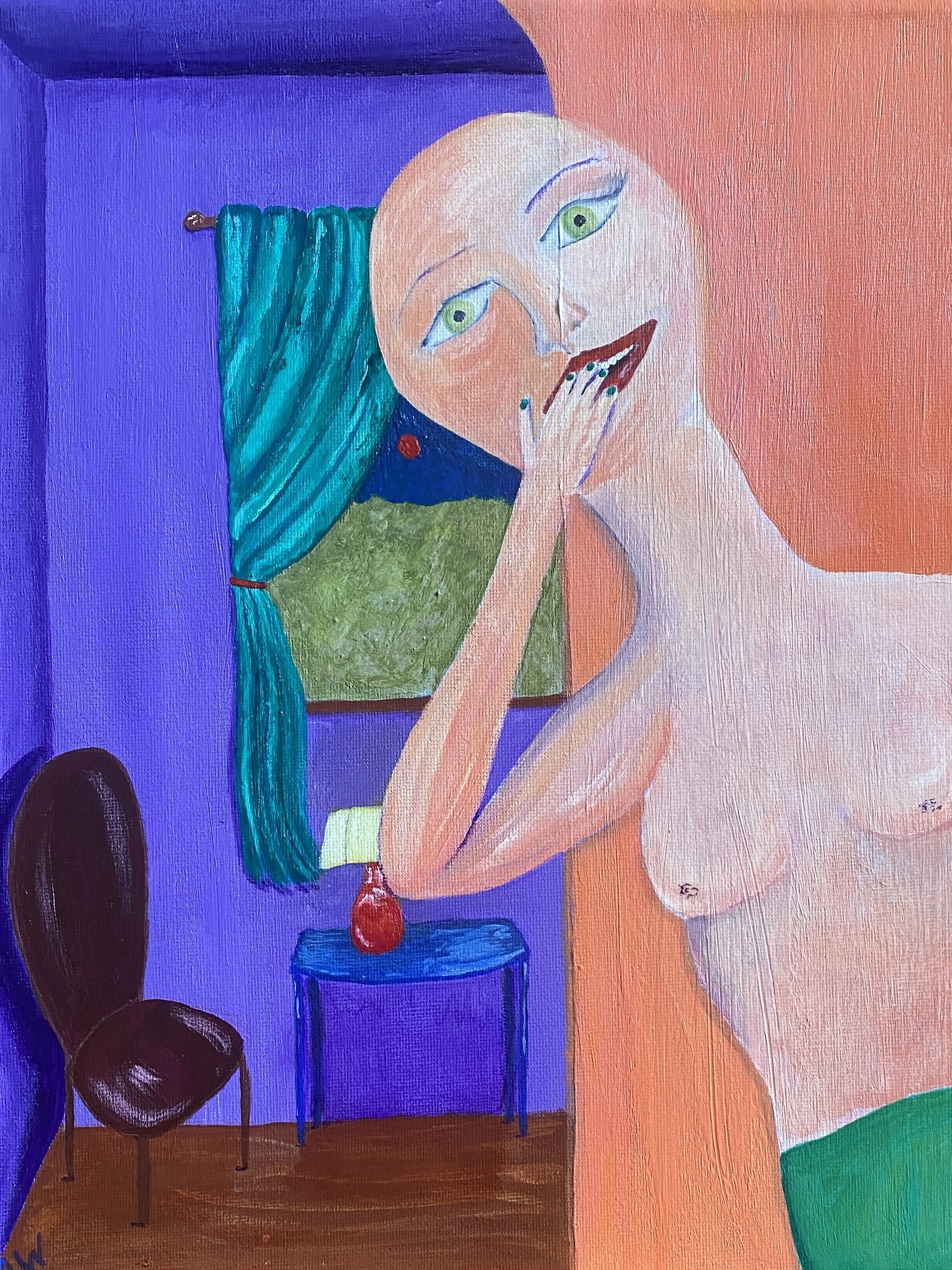 “Window,” 2025. Acrylic on Canvas