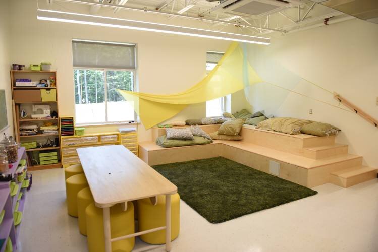  One of the classrooms at the new Greenfield Center School off of Bernardston Road in Greenfield. Staff Photo/Paul Franz 