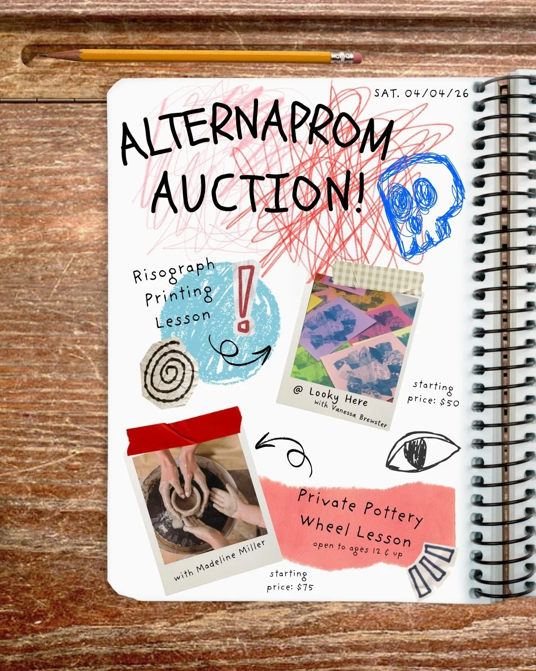 Curious about some of the goodies we&rsquo;re auctioning off at Alternaprom? Excited? So are we! Here&rsquo;s a taste of some of the lovely items or experiences we&rsquo;ll be auctioning off to support the school. 

Join us for Alternaprom on April 4