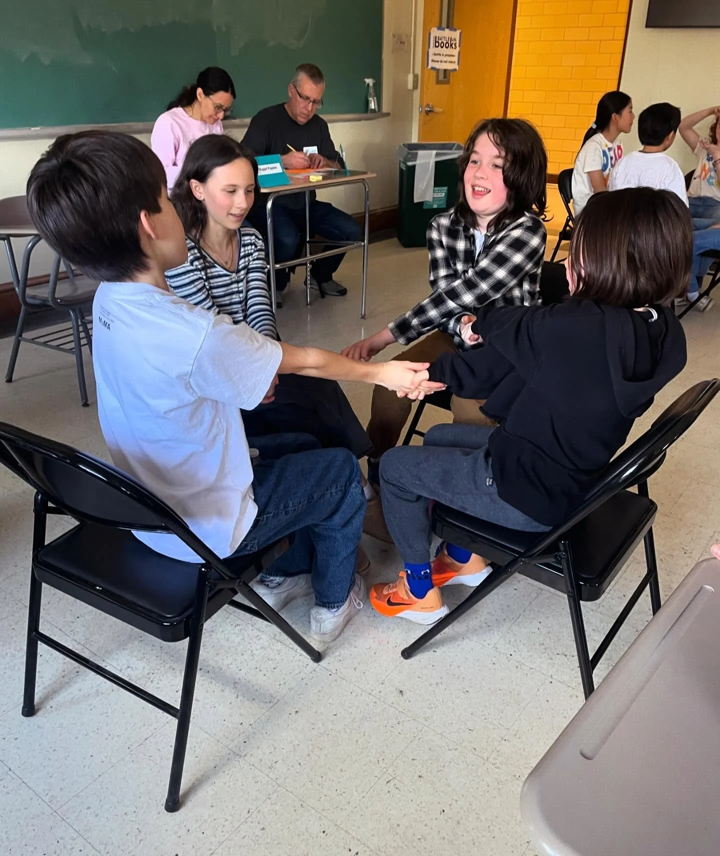 Battle of the Books!! 📚 This year our 4th and 5th graders participated in Battle of the Books -- reading, preparing, and learning how to "battle" with their epic book knowledge. Two of our teams (The Buzzy Book Barnacles and Nugget Puppies