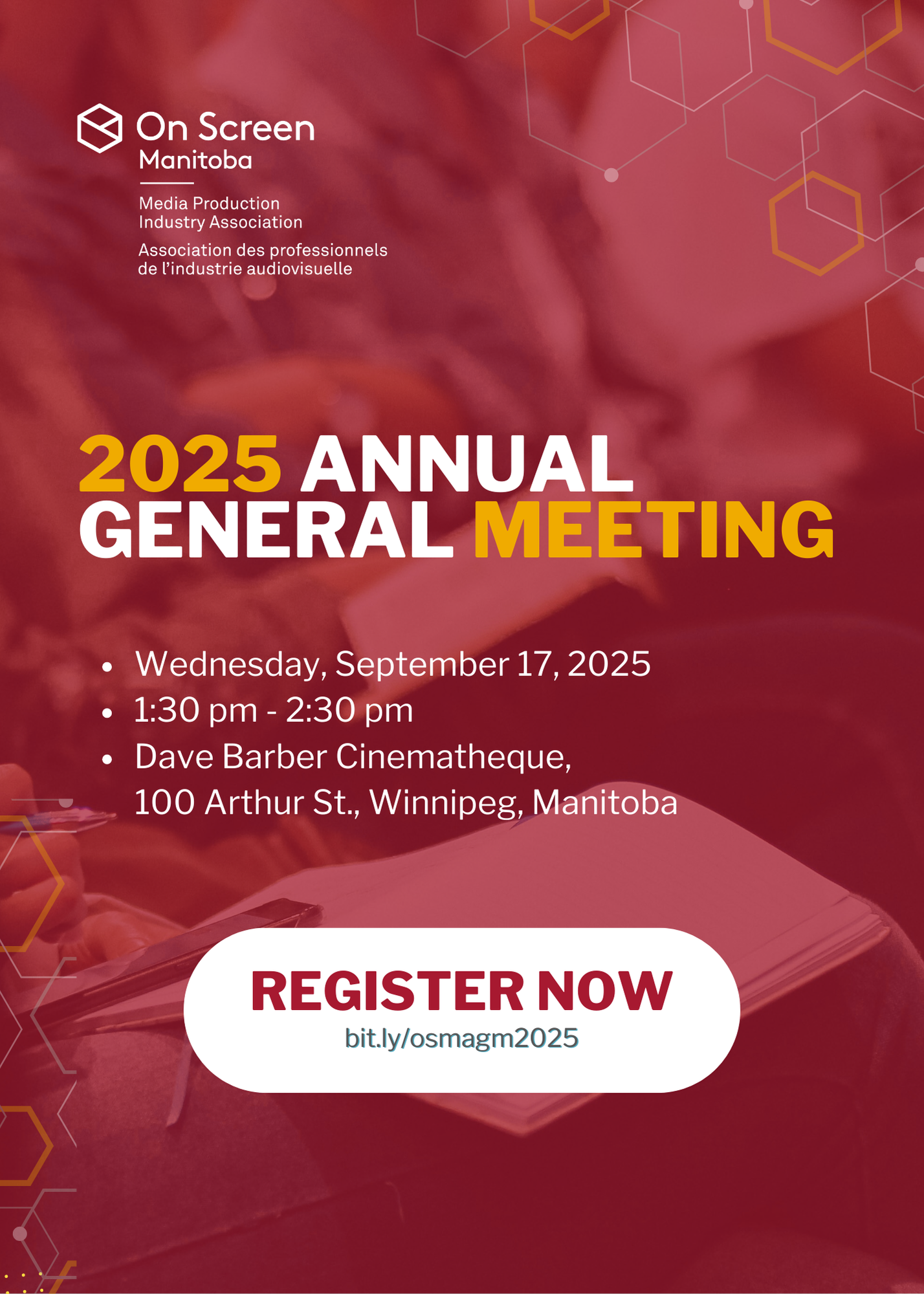 On Screen Manitoba Annual General Meeting 2025