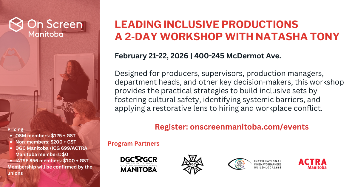 Leading Inclusive Productions: 2-Day Workshop with Natasha Tony