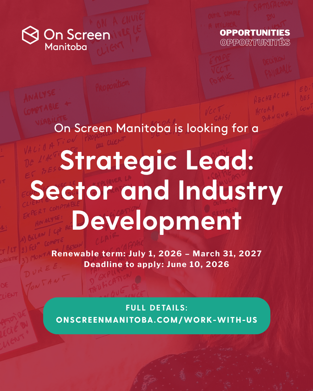 We are hiring: Strategic Lead: Sector &amp; Industry Development