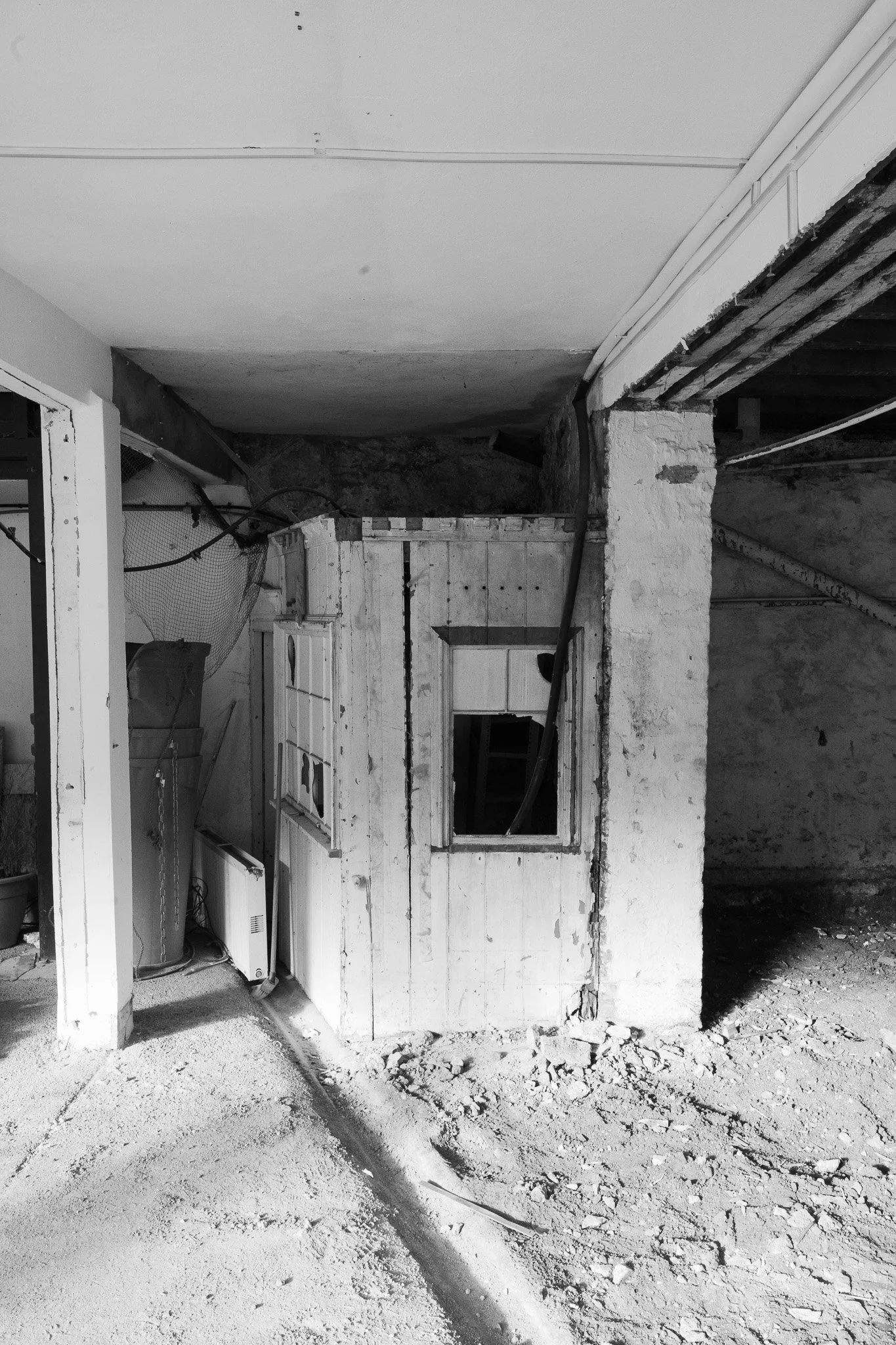 An original stall, restored and kept in pace