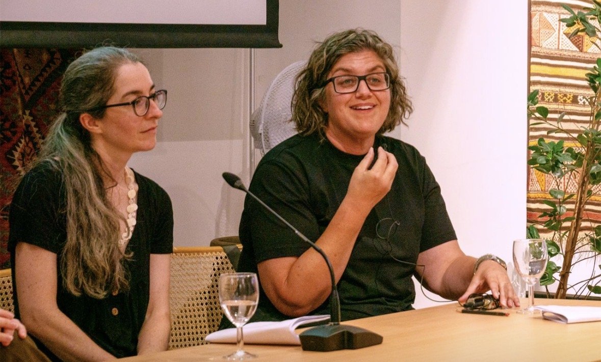 Vanessa and Claire from Thread talk at the SAVE Buildings at Risk 2026 Launch